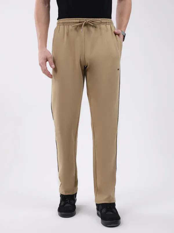 Men Khaki Solid Regular Fit Winter Lower sold by Monte Carlo