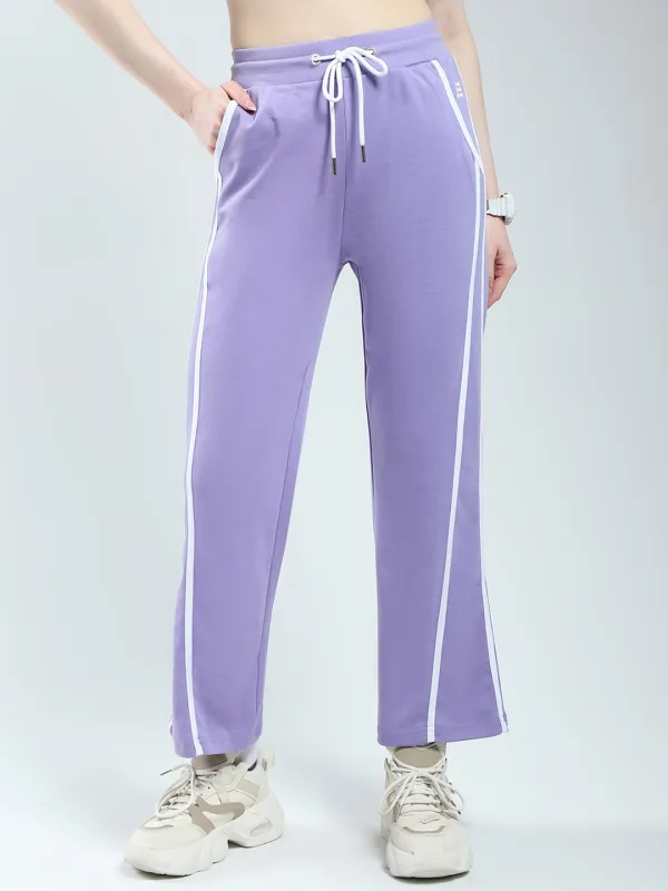 Rock.it Women Purple Solid Regular Fit Lower sold by Monte Carlo
