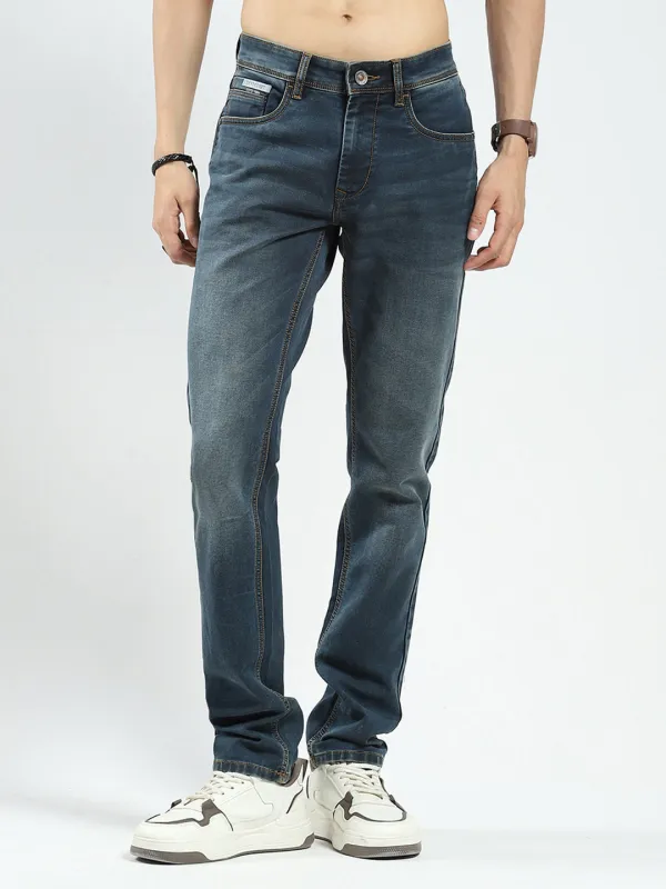 Men Blue Light Wash Skinny Fit Denim sold by Monte Carlo