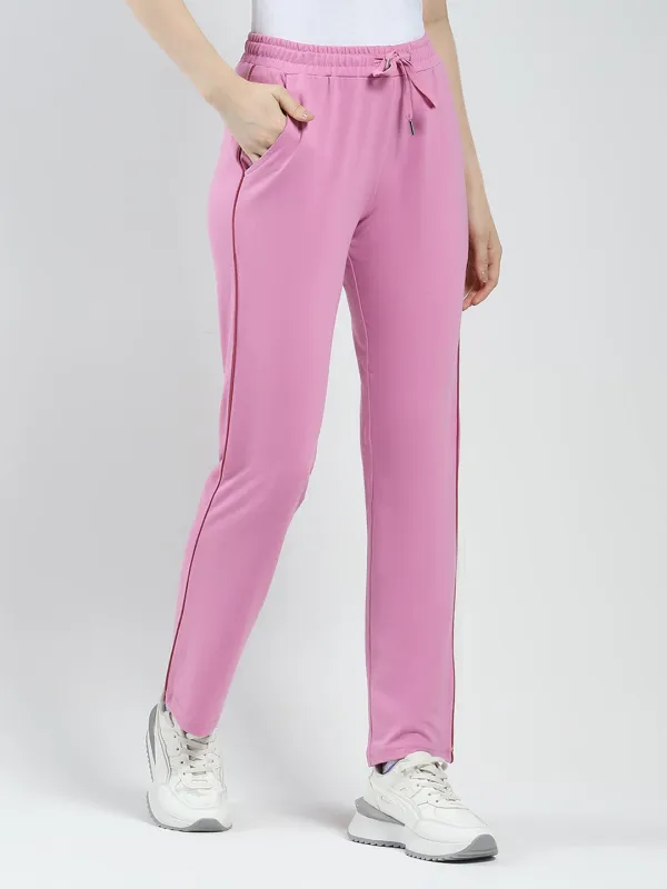 Women Pink Solid Regular Fit Lower sold by Monte Carlo