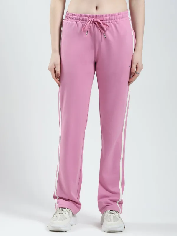 Women Pink Solid Regular Fit Lower sold by Monte Carlo