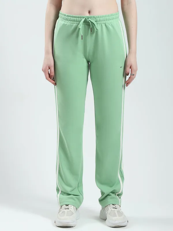 Women Green Solid Regular Fit Lower sold by Monte Carlo