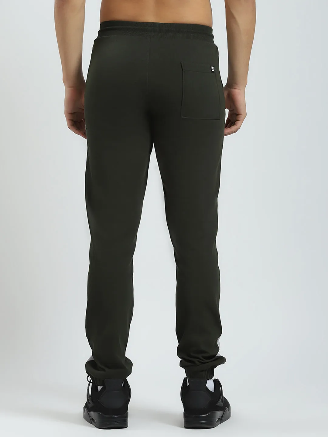 Rock.it Men Green Solid Regular Fit Jogger sold by Monte Carlo product image thumbnail 5