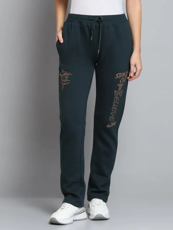 Women Green Printed Regular Fit Winter Lower sold by Monte Carlo