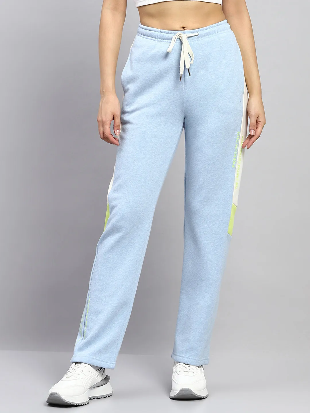 Women Blue Printed Regular Fit Lower sold by Monte Carlo