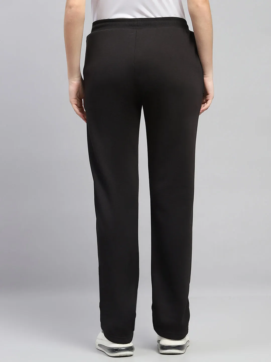 Women Black Solid Regular Fit Lower sold by Monte Carlo product image thumbnail 5