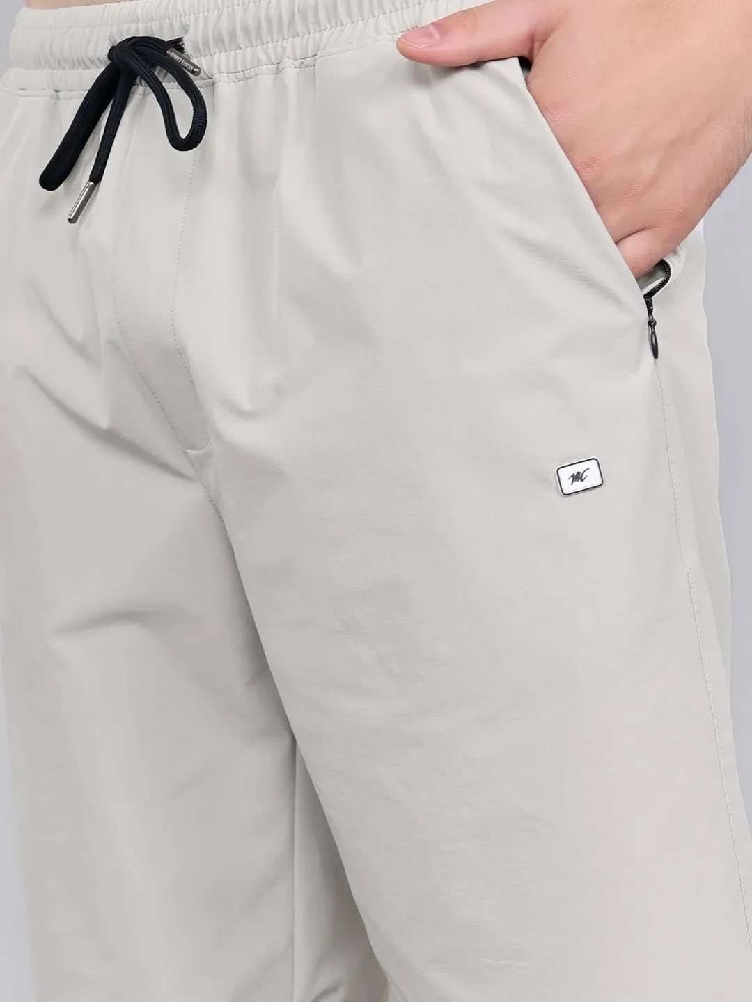 Men Grey Solid Regular Fit Shorts sold by Monte Carlo product image thumbnail 5