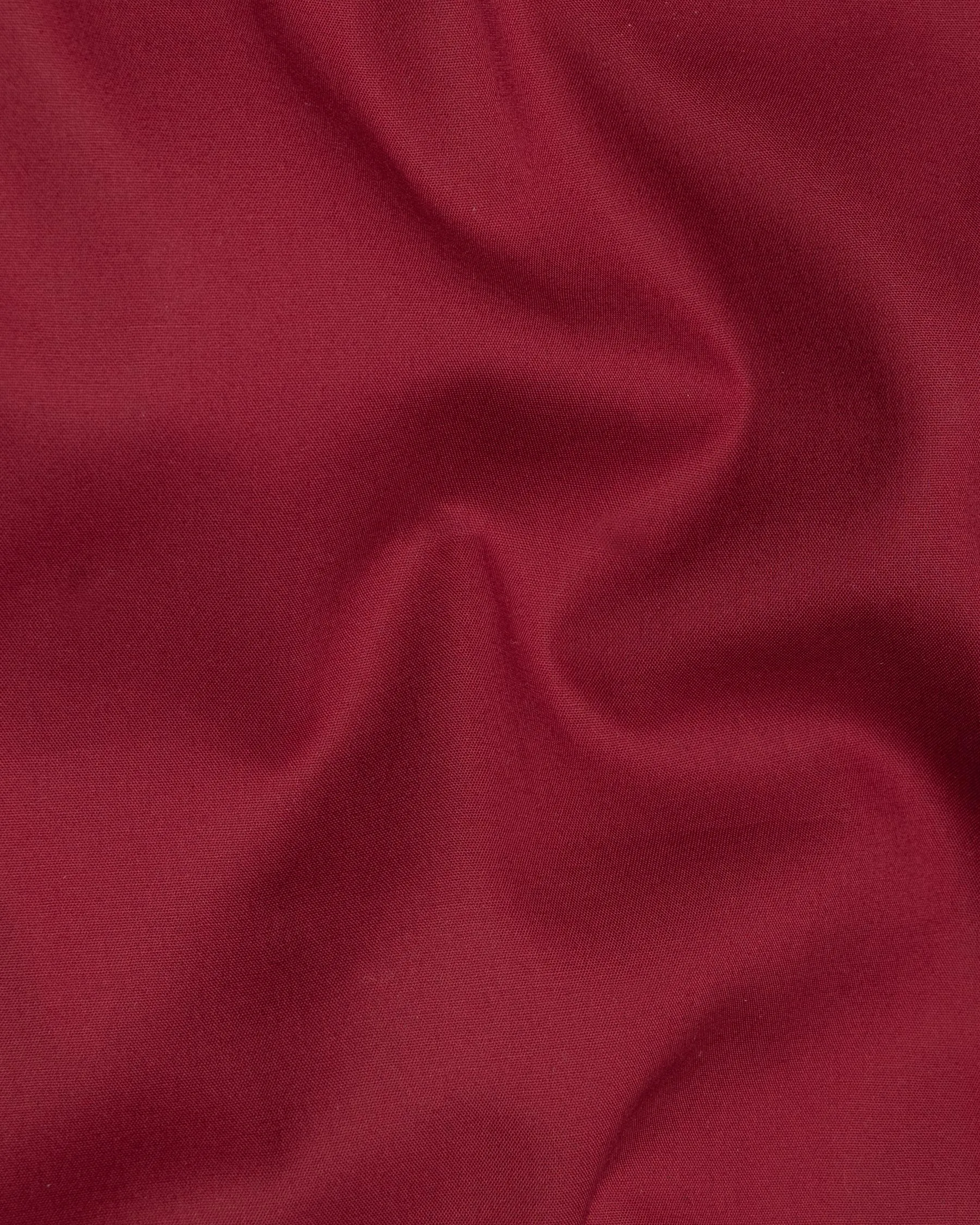 Claret Red Premium Cotton Shirt sold by French Crown product image thumbnail 2