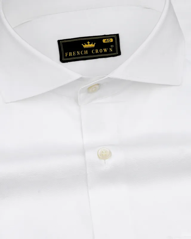 Bright White Royal Oxford Shirt sold by French Crown