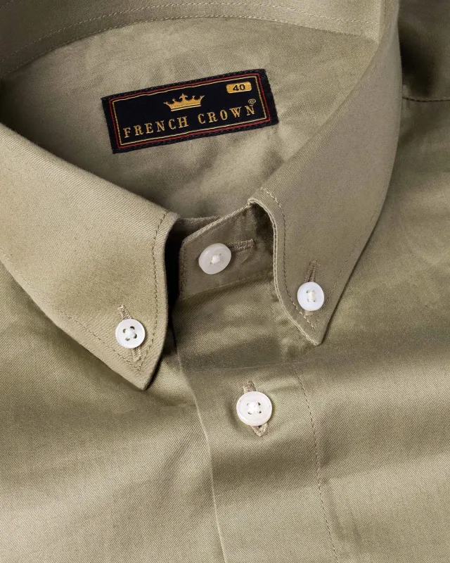 Clay Creek Brown Premium Satin Shirt sold by French Crown
