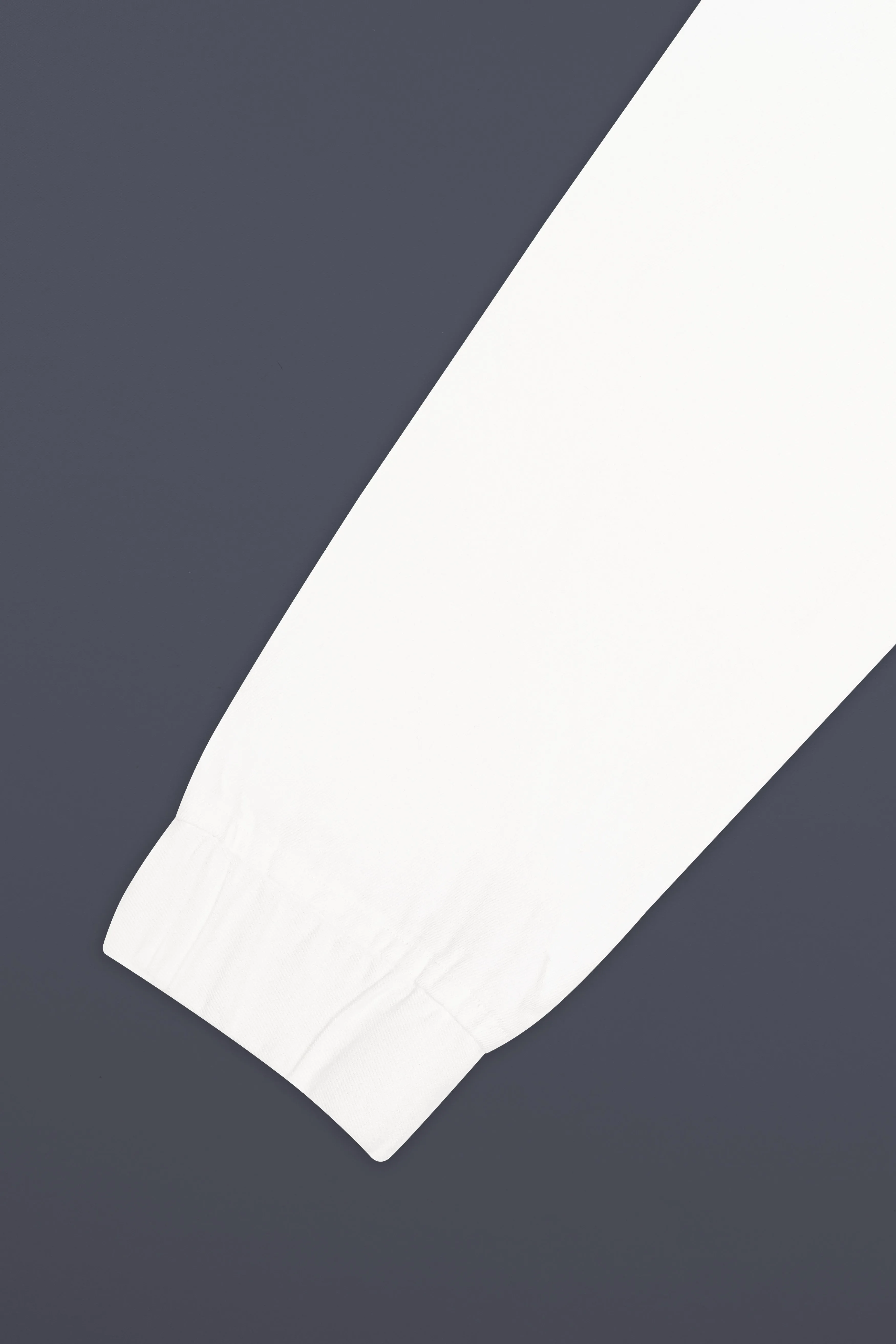 Glacier-Bright White Solid Heavyweight Twill Designer Jacket sold by French Crown product image thumbnail 5