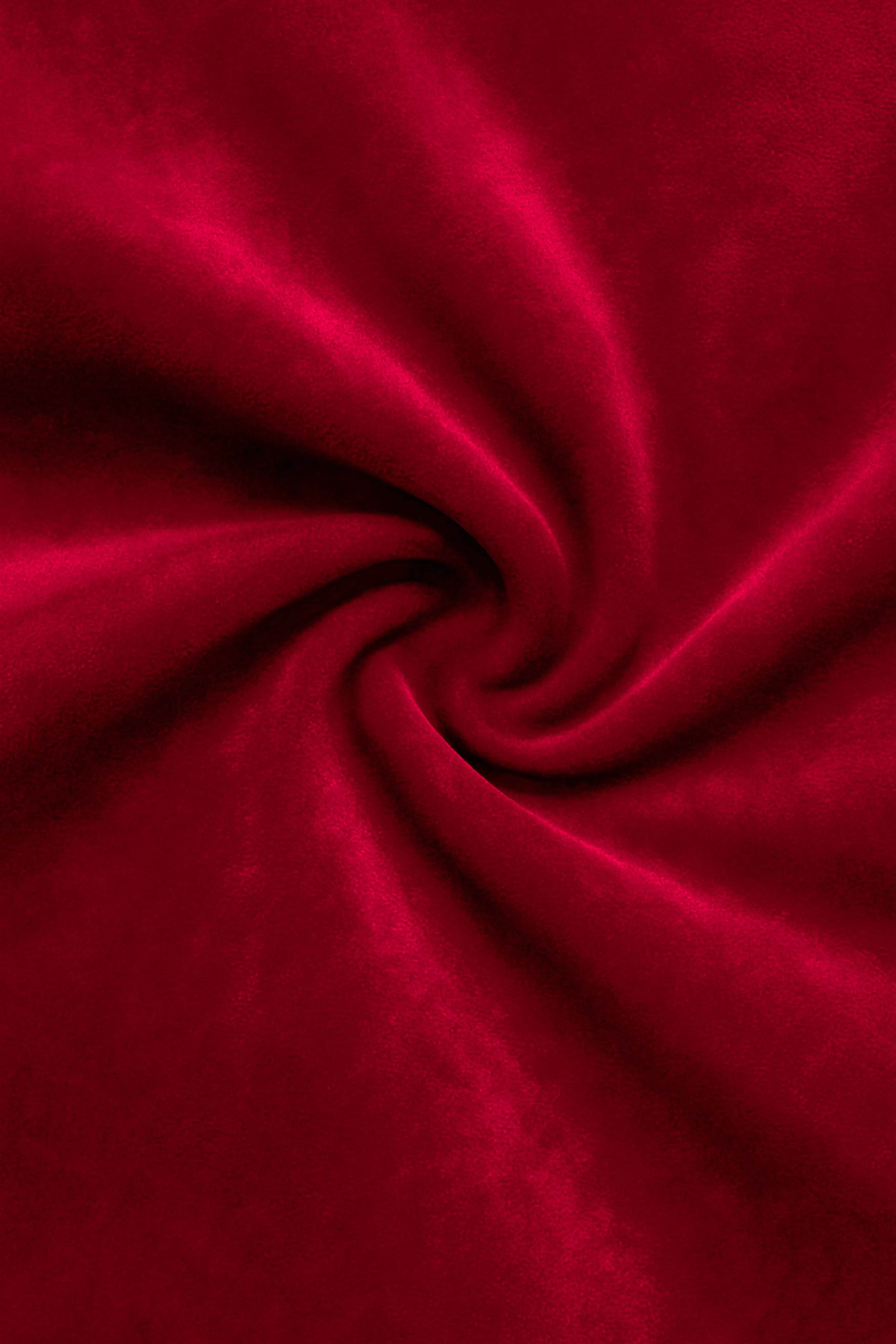 Rubivell-Carmine Red Velvet Peak Lapel Tuxedo Blazer sold by French Crown product image thumbnail 3