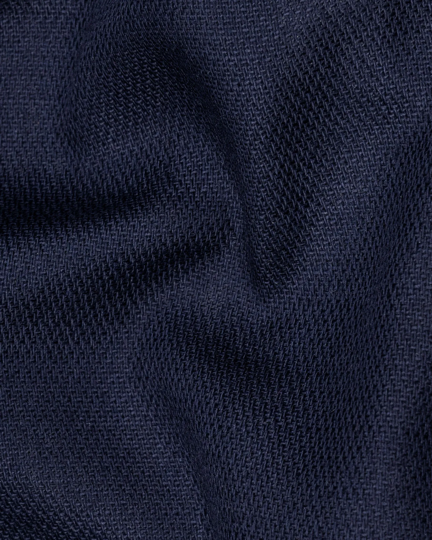 Rhino Blue Dobby Textured Premium Giza Cotton Shirt sold by French Crown product image thumbnail 2