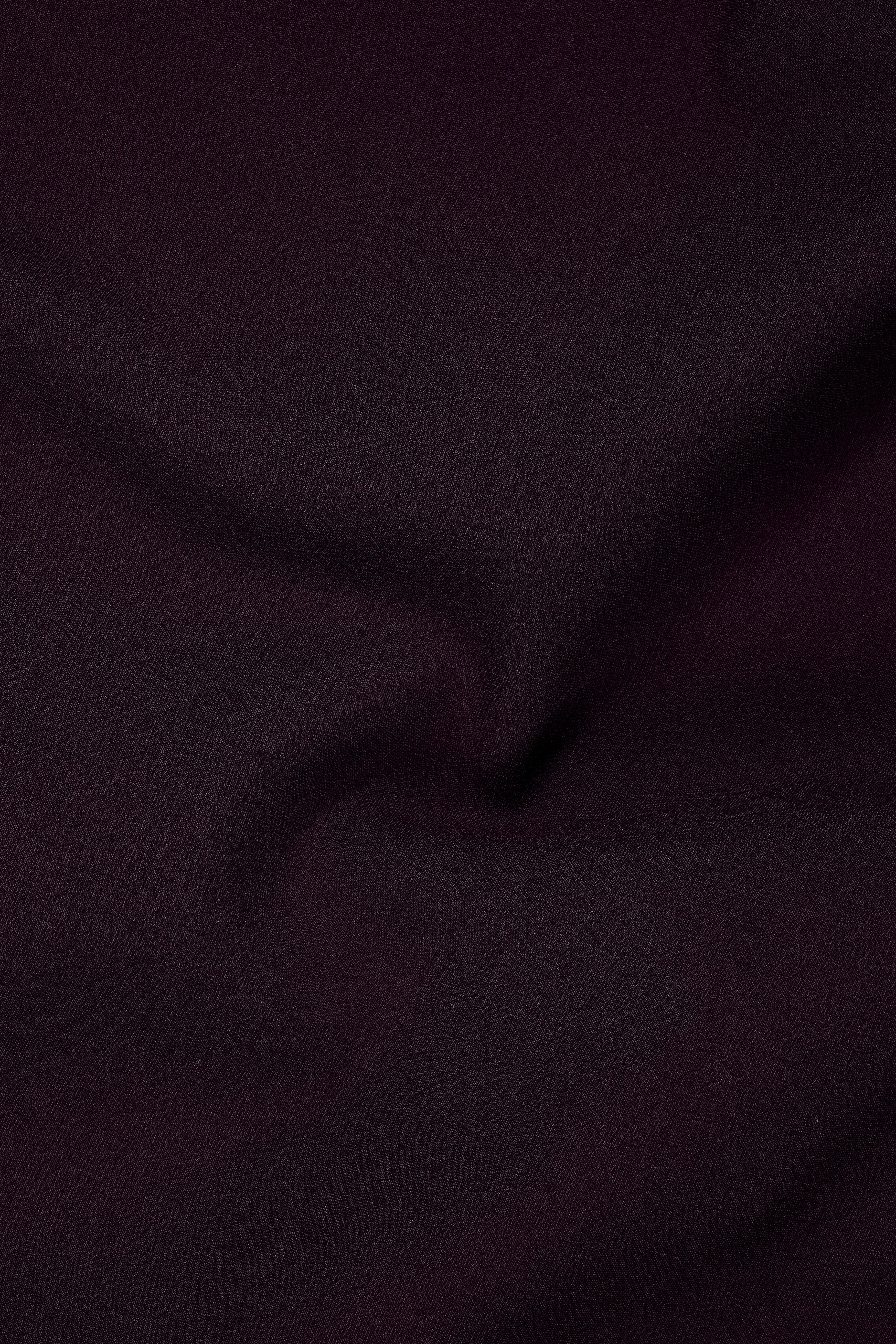 Marenzo-Korean Seal Maroon 4-Way Stretch Wrinkle-Free Wool Rich Double Breasted Suit sold by French Crown product image thumbnail 3