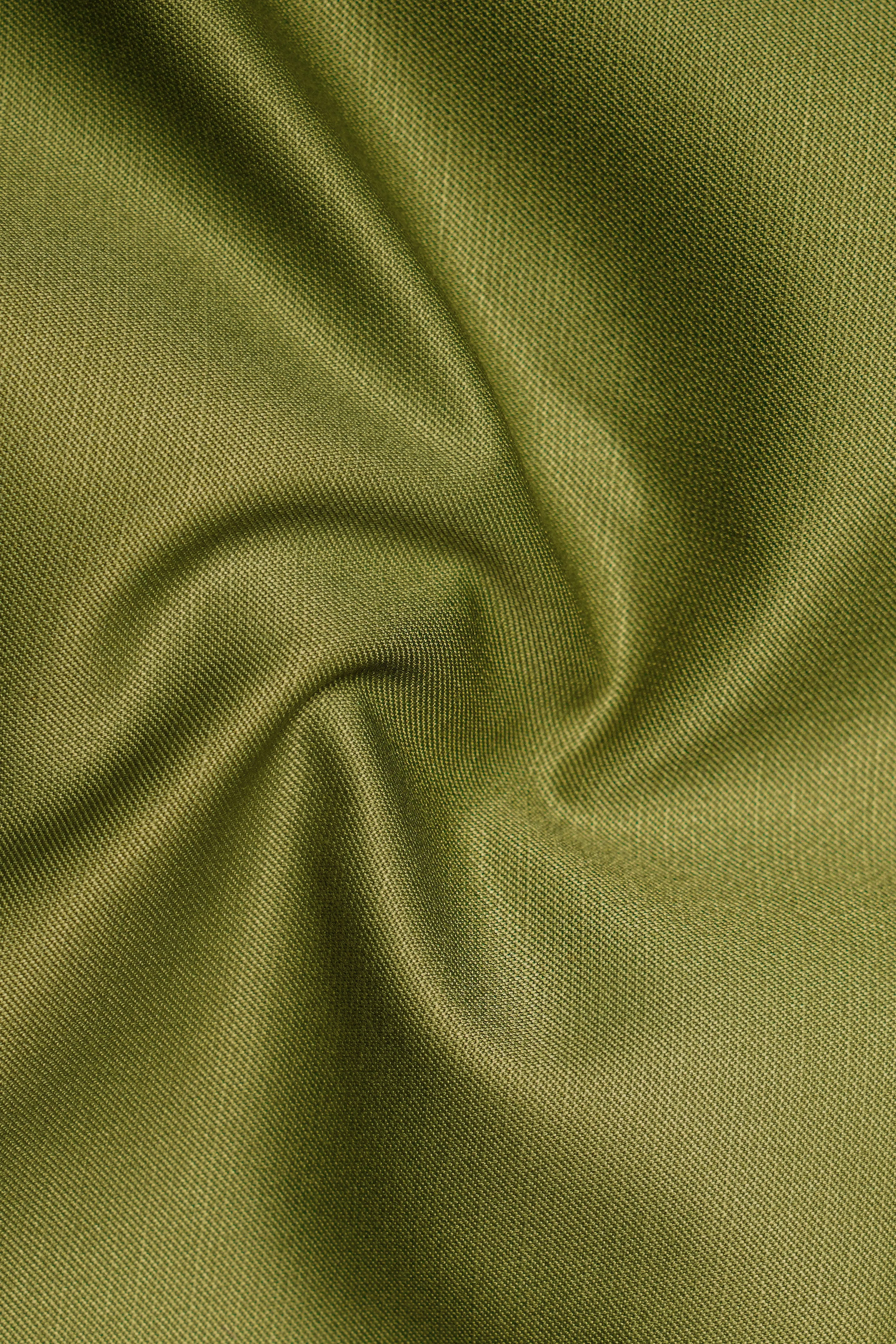 Glade-Muddy Green Wool Rich Tuxedo Slight Stretch Suit sold by French Crown product image thumbnail 3