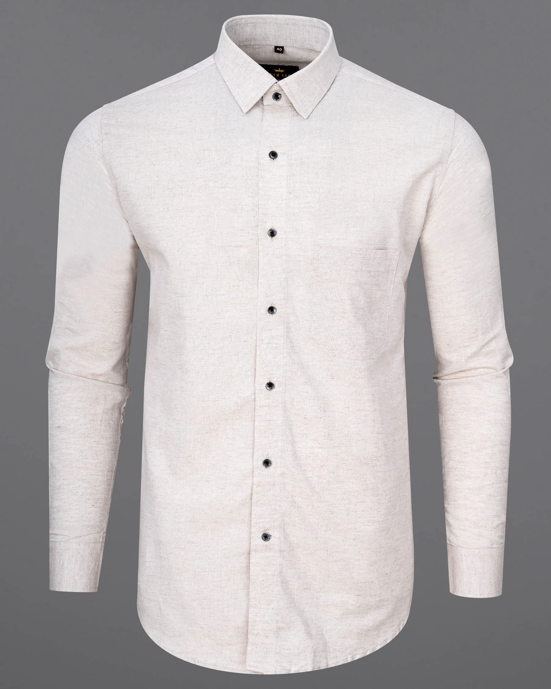 Ebb Luxurious Linen Shirt sold by French Crown product image thumbnail 5