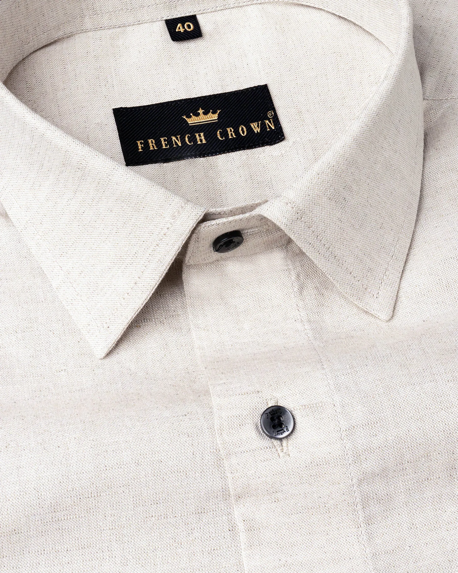 Ebb Luxurious Linen Shirt sold by French Crown