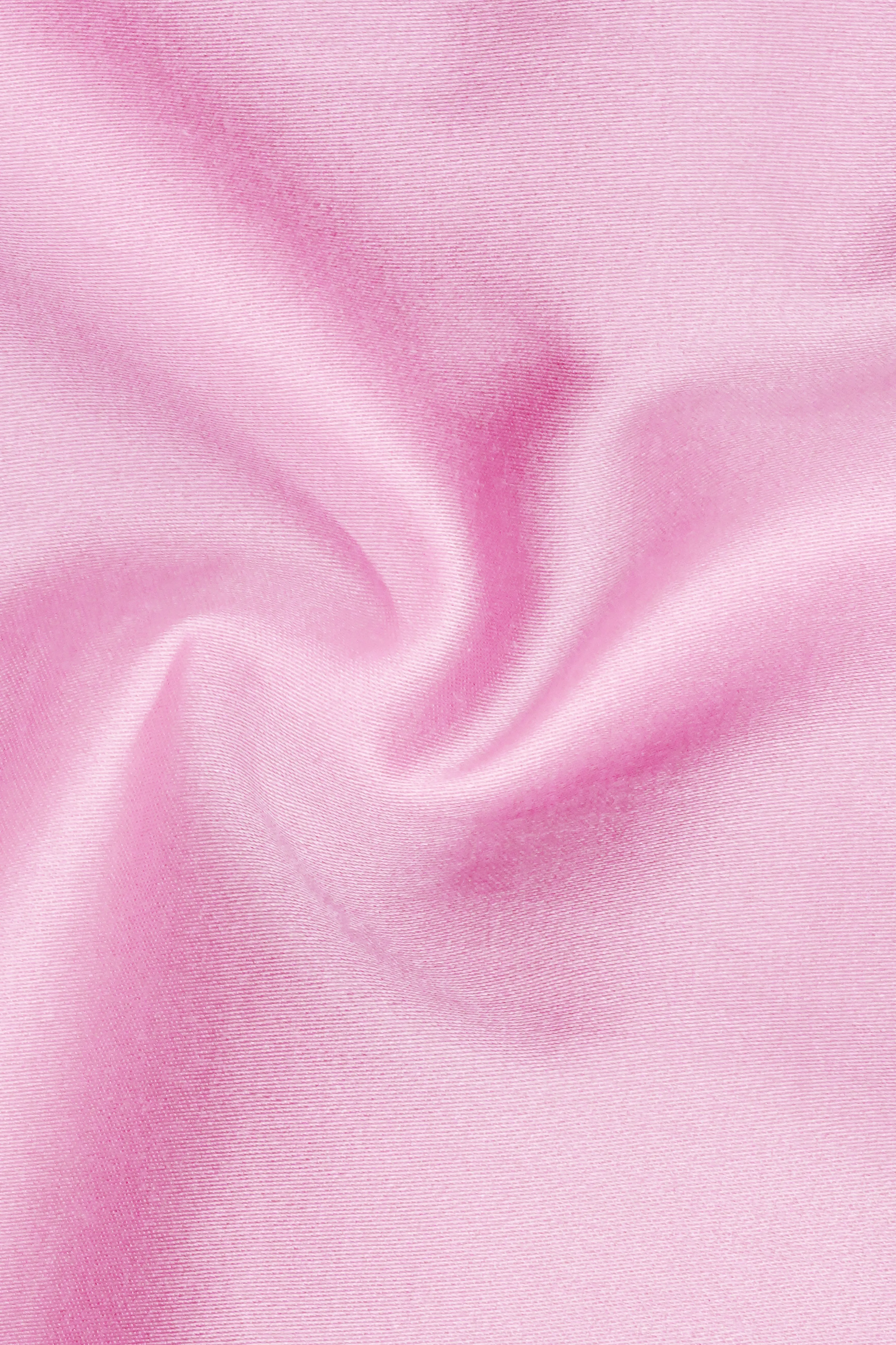 Rose Luxe-Thistle Pink Solid Subtle Sheen Super Soft Premium Cotton Tuxedo Shirt sold by French Crown product image thumbnail 3