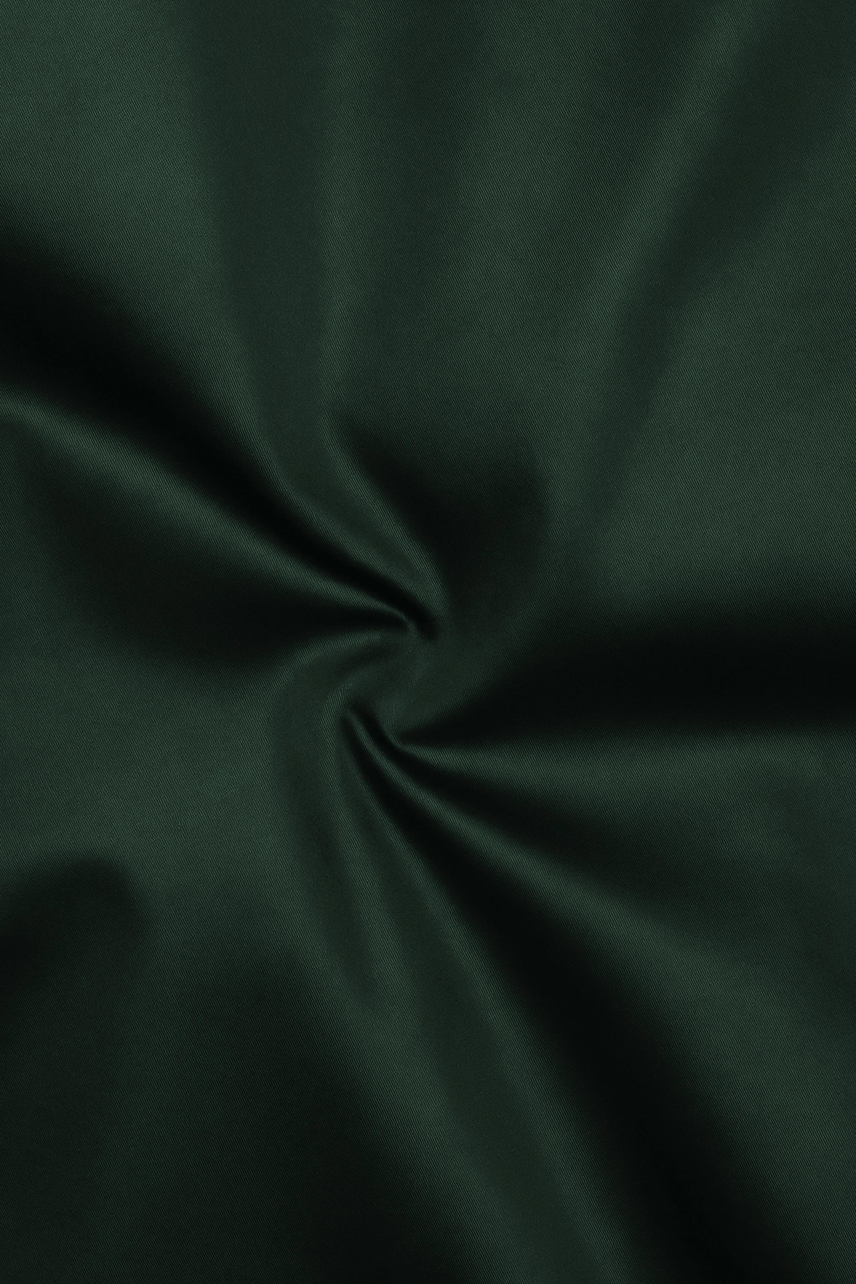 Thalvoro-Phthalo Green Subtle Sheen Super Soft Premium Cotton Mandarin Shirt sold by French Crown product image thumbnail 3