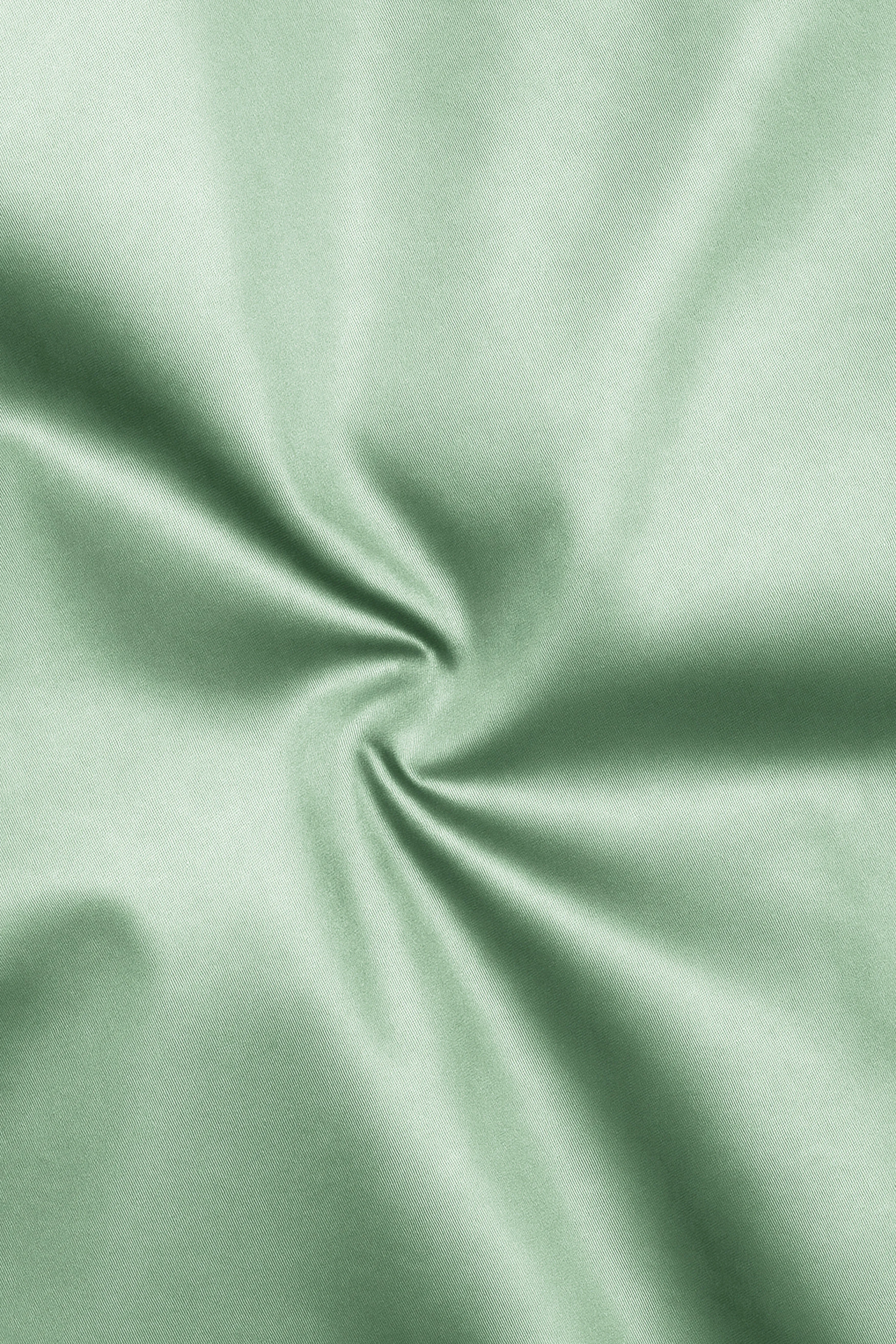 Verdoro-Spring Green Subtle Sheen Super Soft Premium Cotton Dress Shirt sold by French Crown product image thumbnail 3