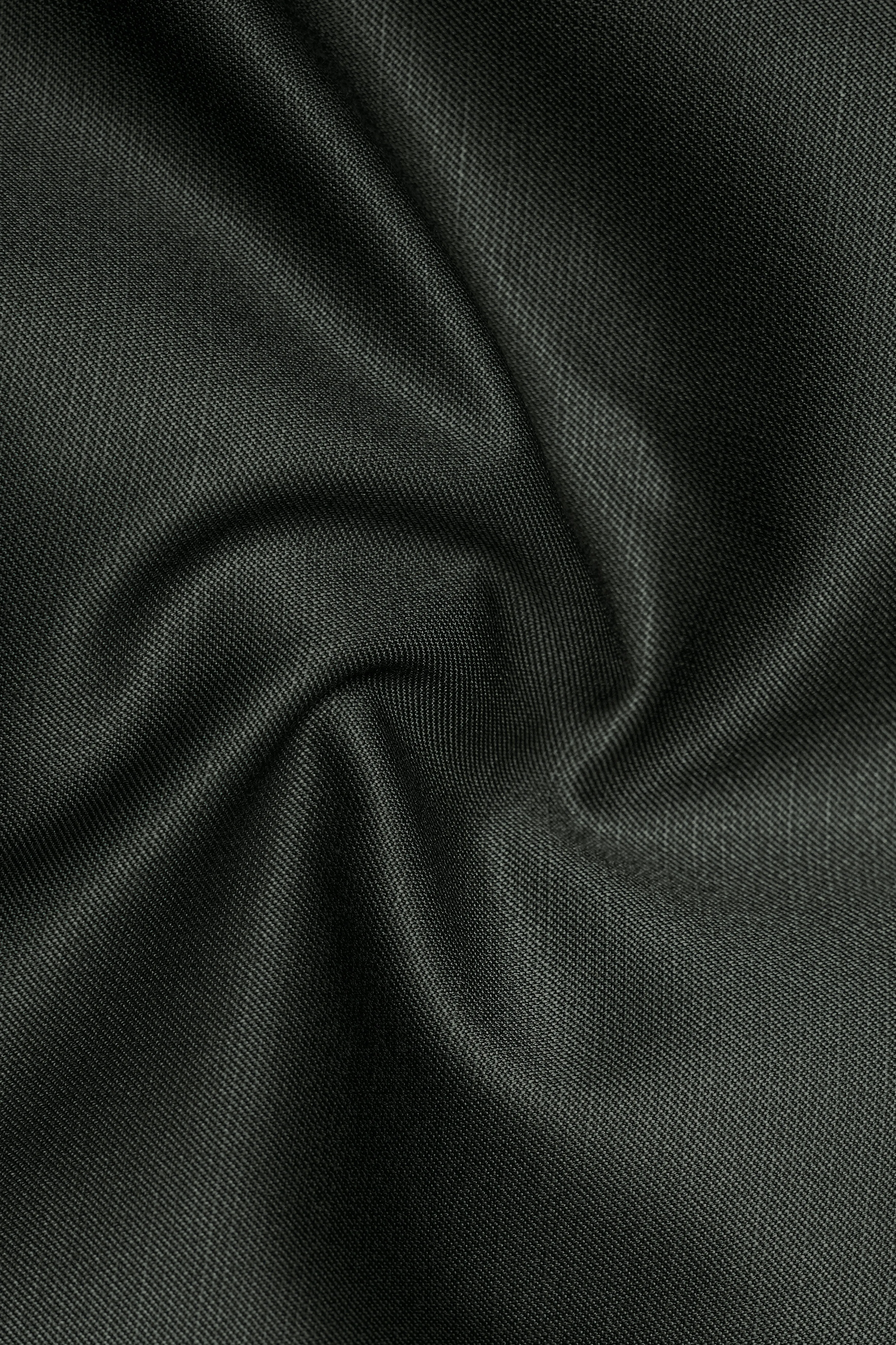 Shafton-Mine Shaft Green Wool Rich Tuxedo Slight Stretch Blazer sold by French Crown product image thumbnail 3