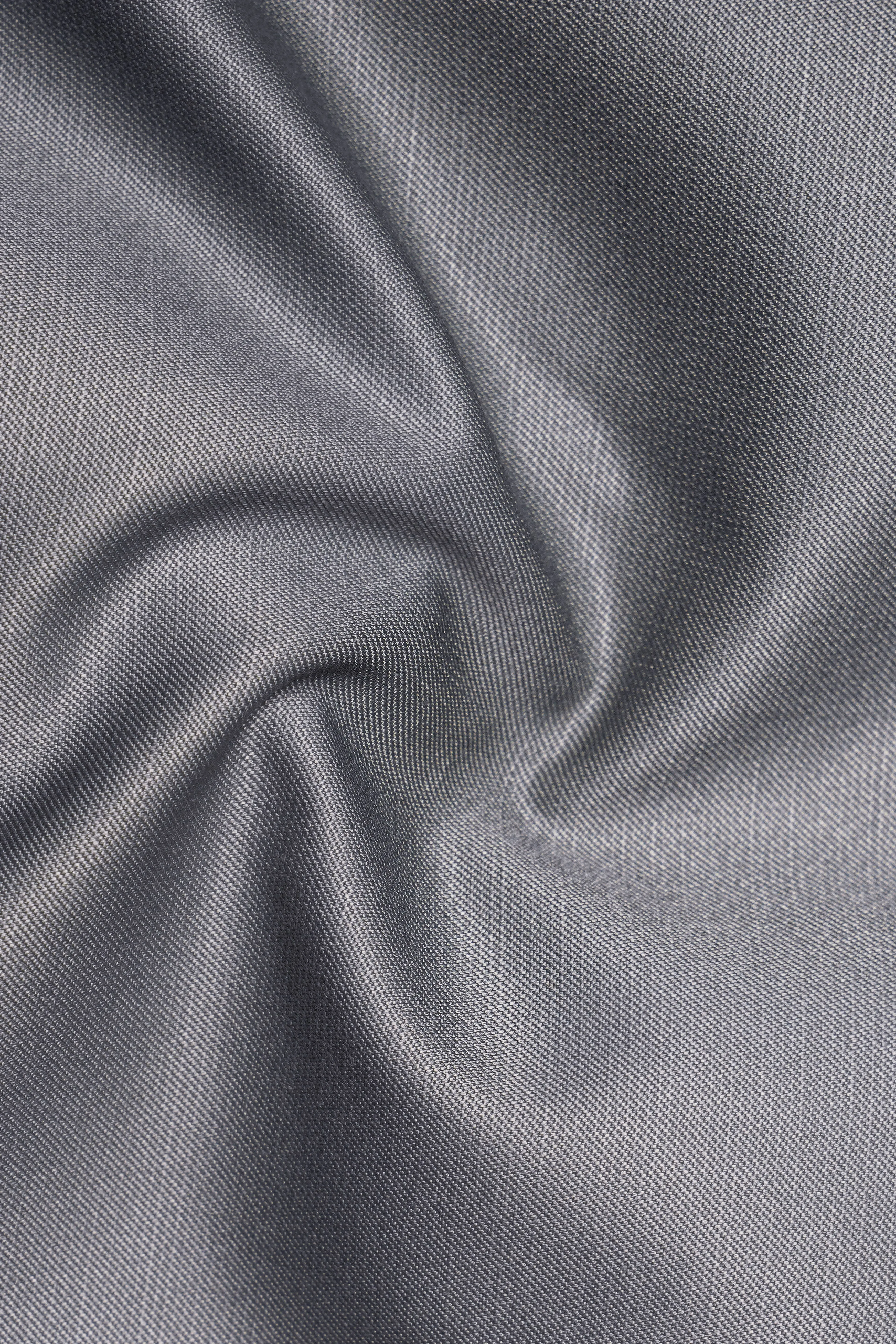 Dorian-Friar Gray Solid Wool Rich Single Breasted Slight Stretch Blazer sold by French Crown product image thumbnail 3