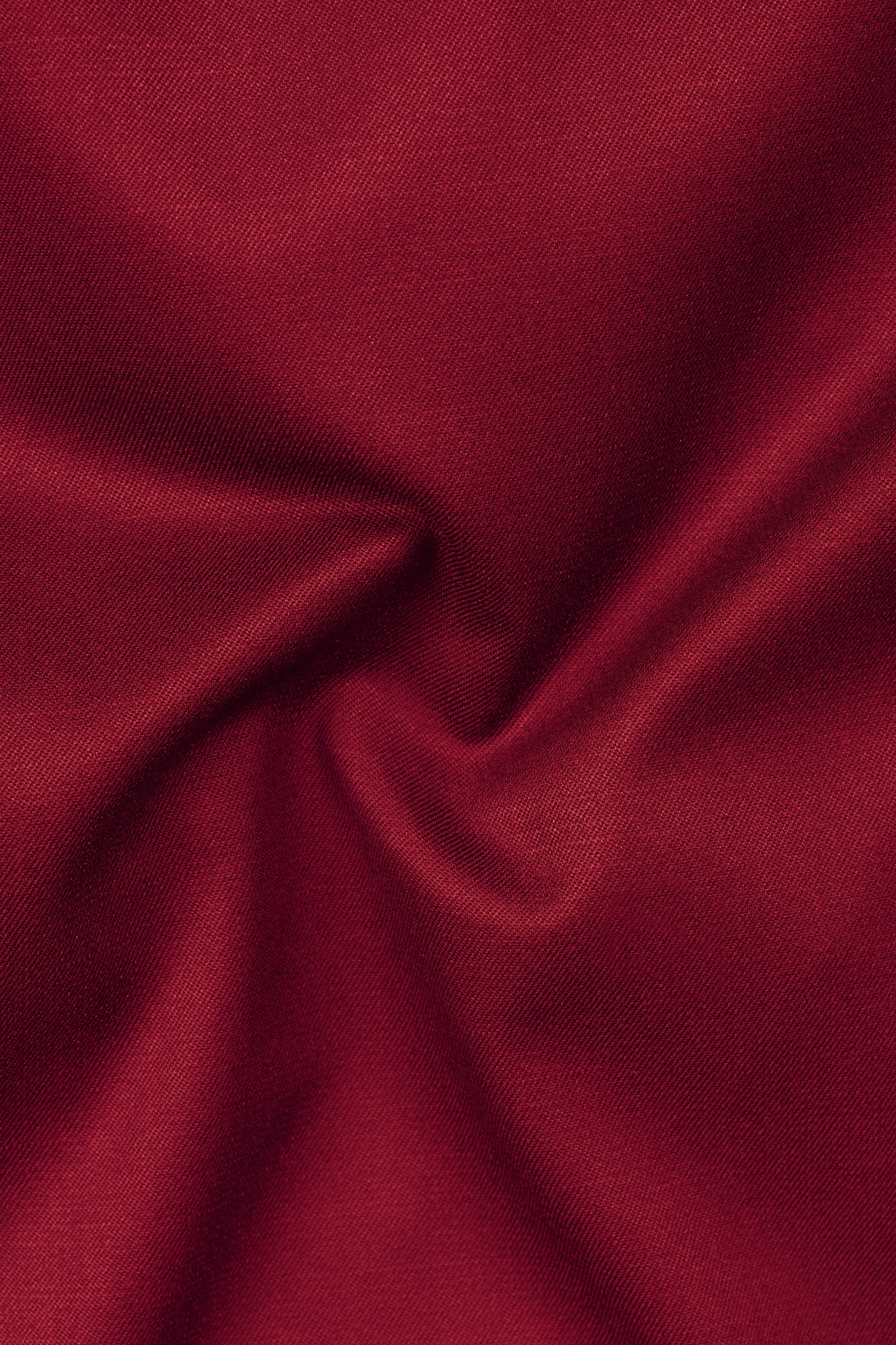 CrimsonAce-Cherry Red Solid Wool Rich Double Breasted Slight Stretch Blazer sold by French Crown product image thumbnail 3