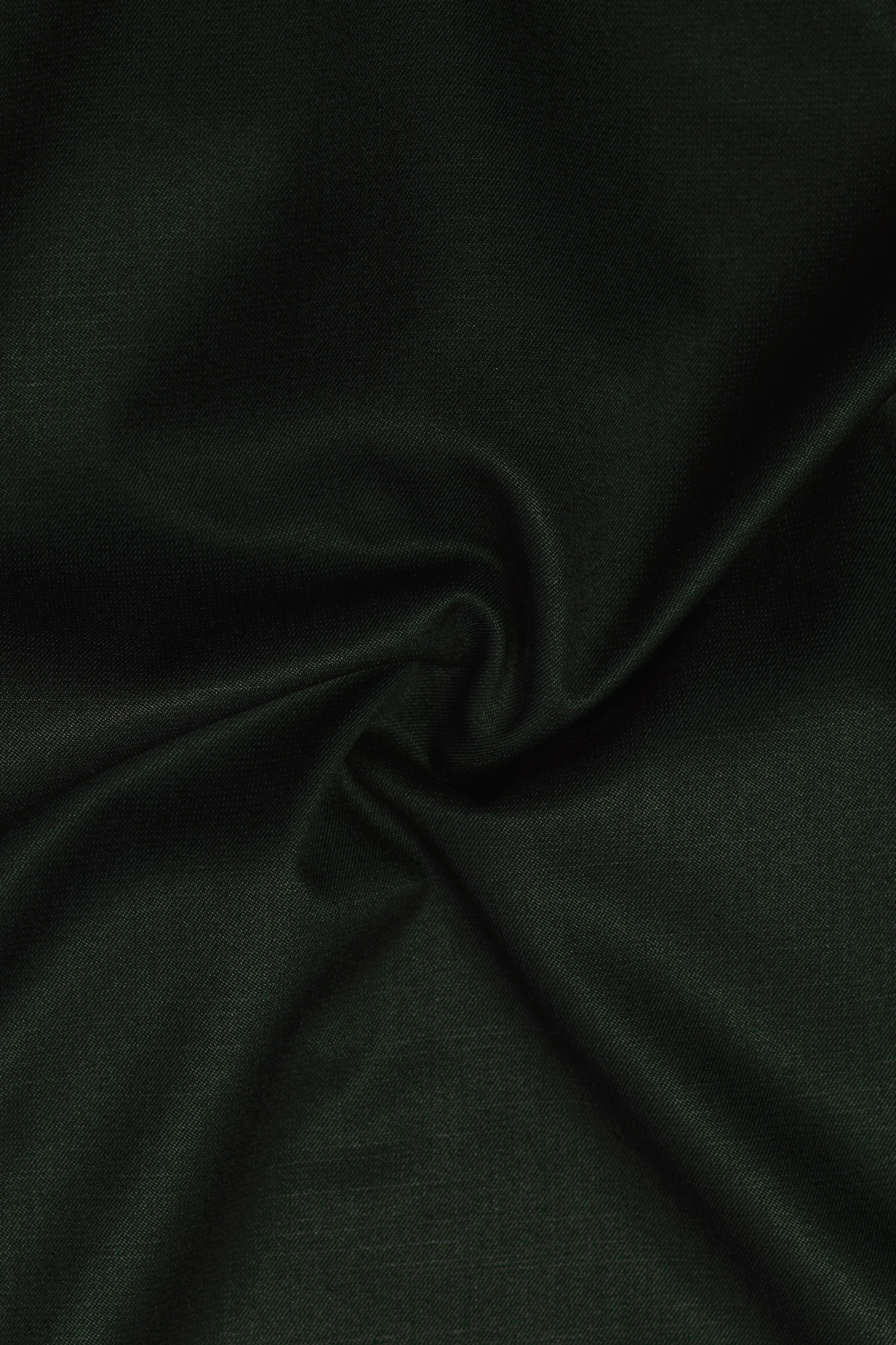 Verdant Majesty-Juniper Green Solid Wool Rich Tuxedo Slight Stretch Blazer sold by French Crown product image thumbnail 3
