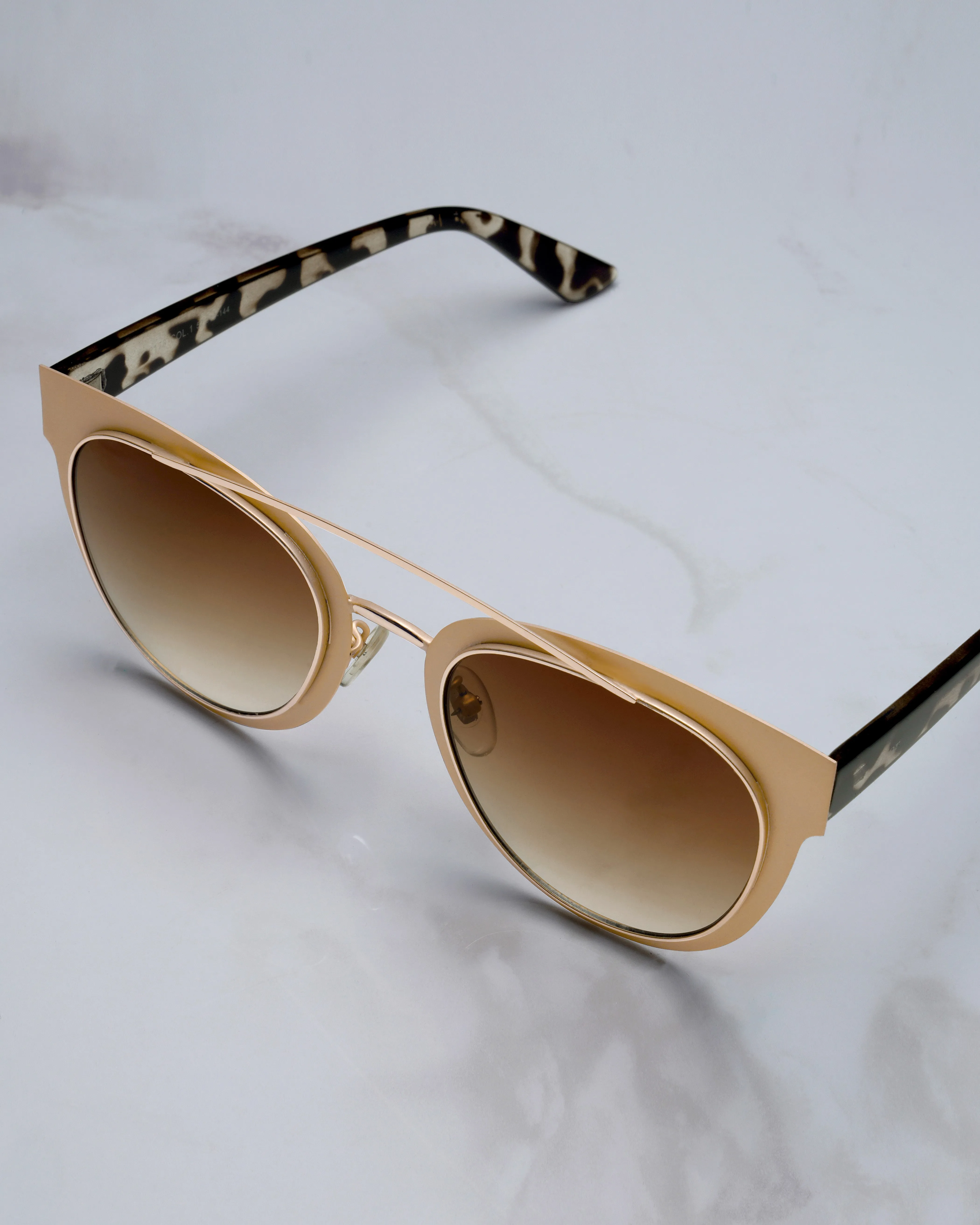 Celvoro-Sandstone Brown French Crown Full Rim Unisex Sunglasses sold by French Crown