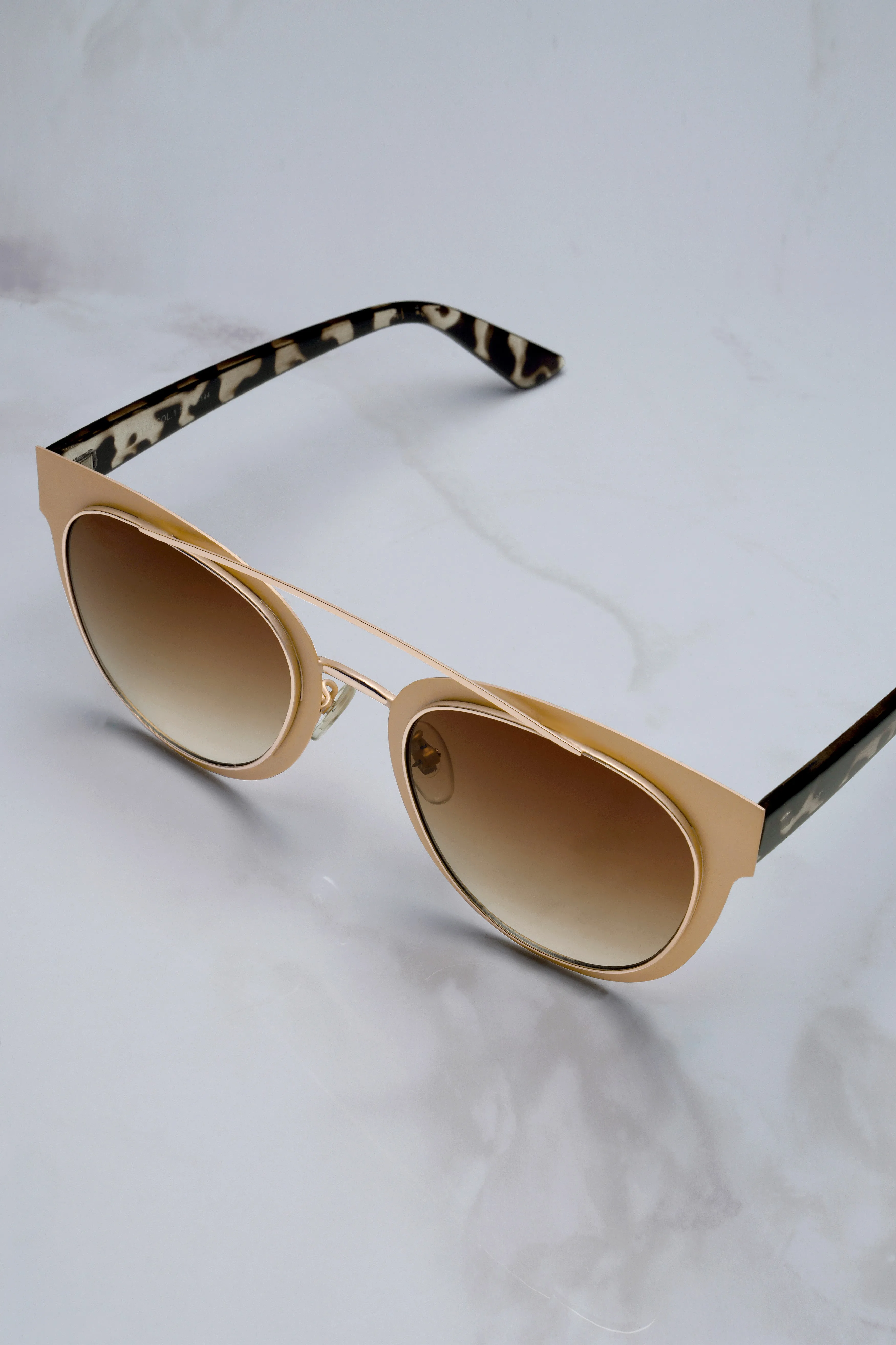 Celvoro-Sandstone Brown French Crown Full Rim Unisex Sunglasses sold by French Crown product image thumbnail 2