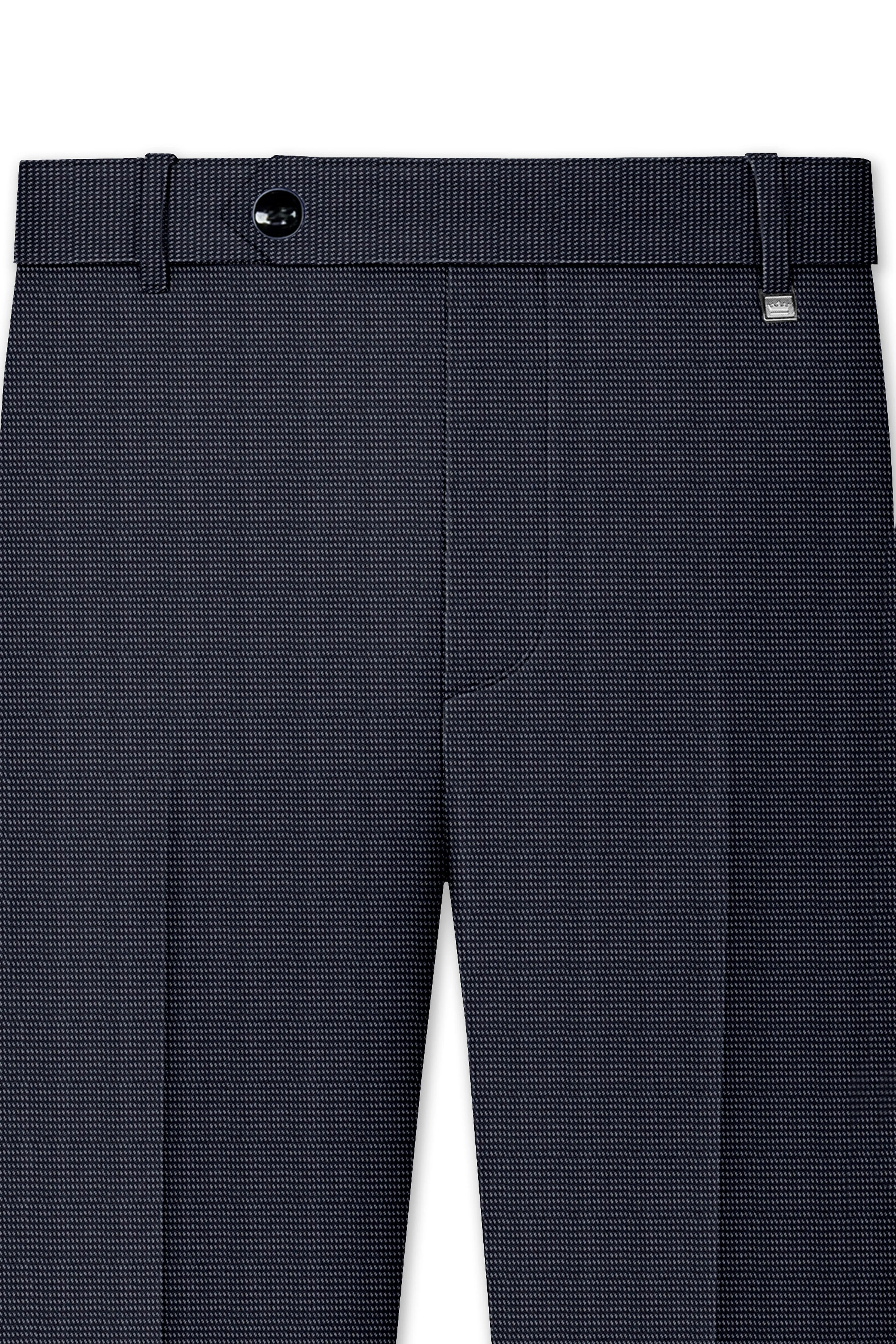Gunmetal Gray Premium Cotton Pant sold by French Crown product image thumbnail 4