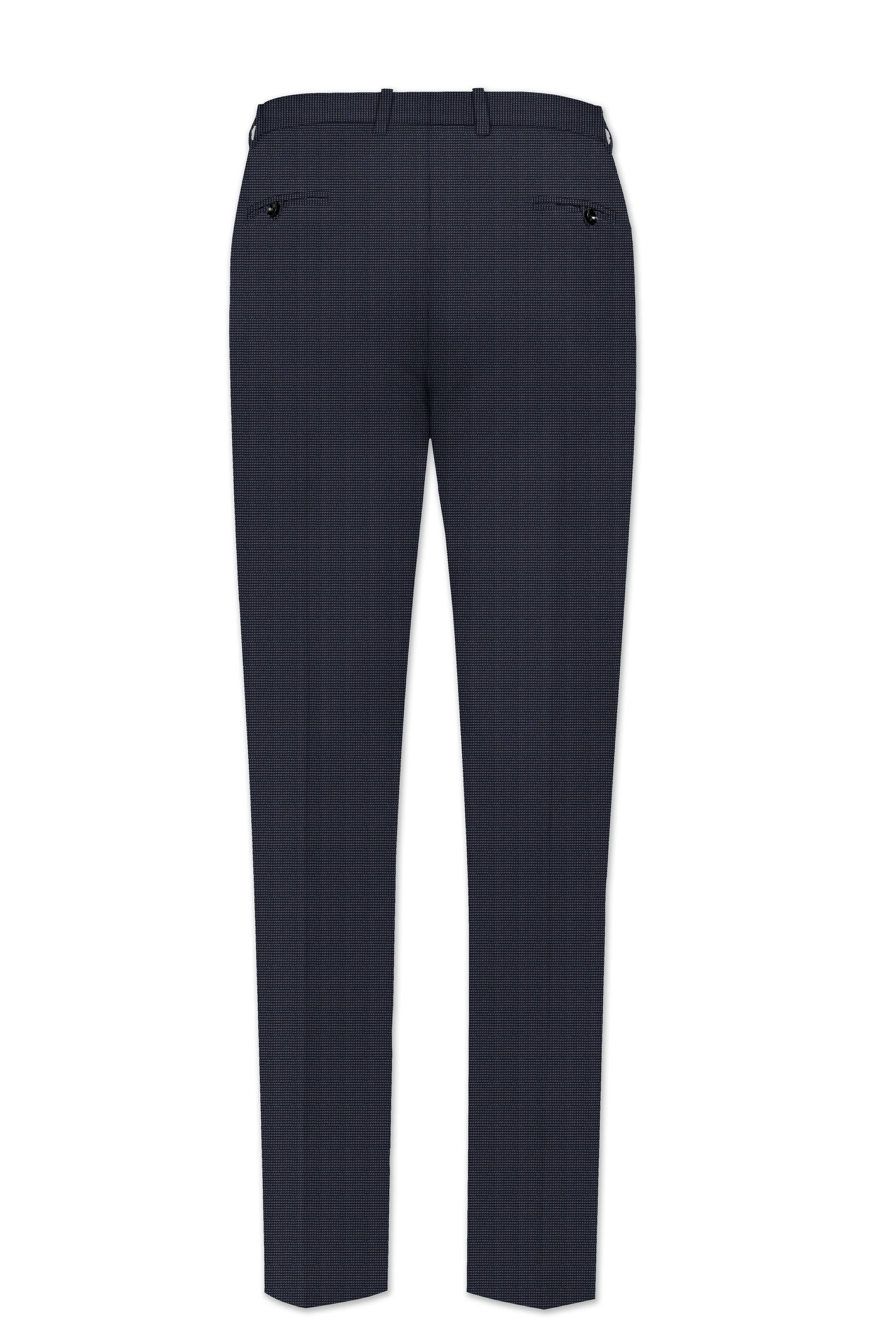 Gunmetal Gray Premium Cotton Pant sold by French Crown product image thumbnail 5