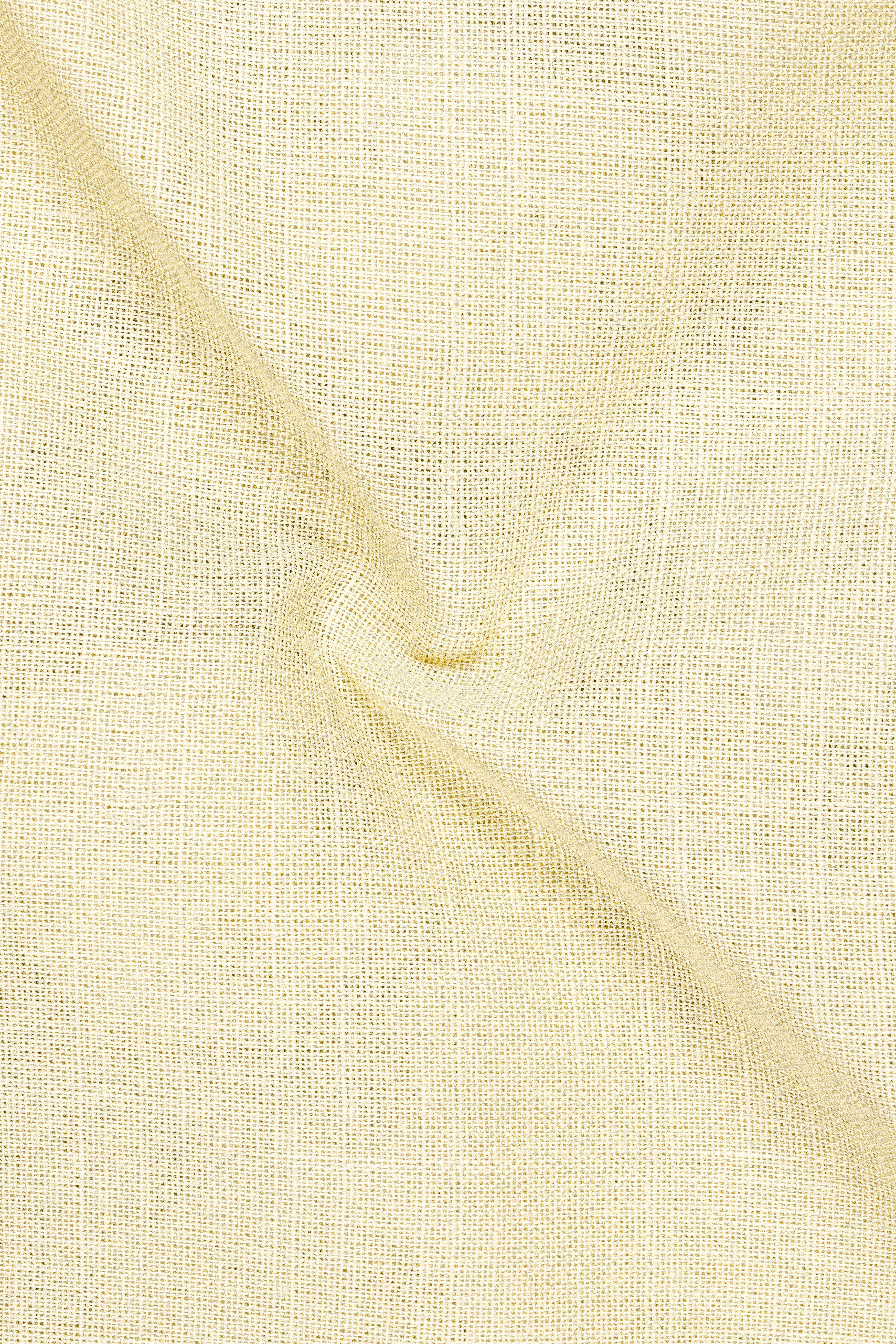 Crevano-Tequila Cream Luxurious Linen Single Breasted Sports Suit sold by French Crown product image thumbnail 3