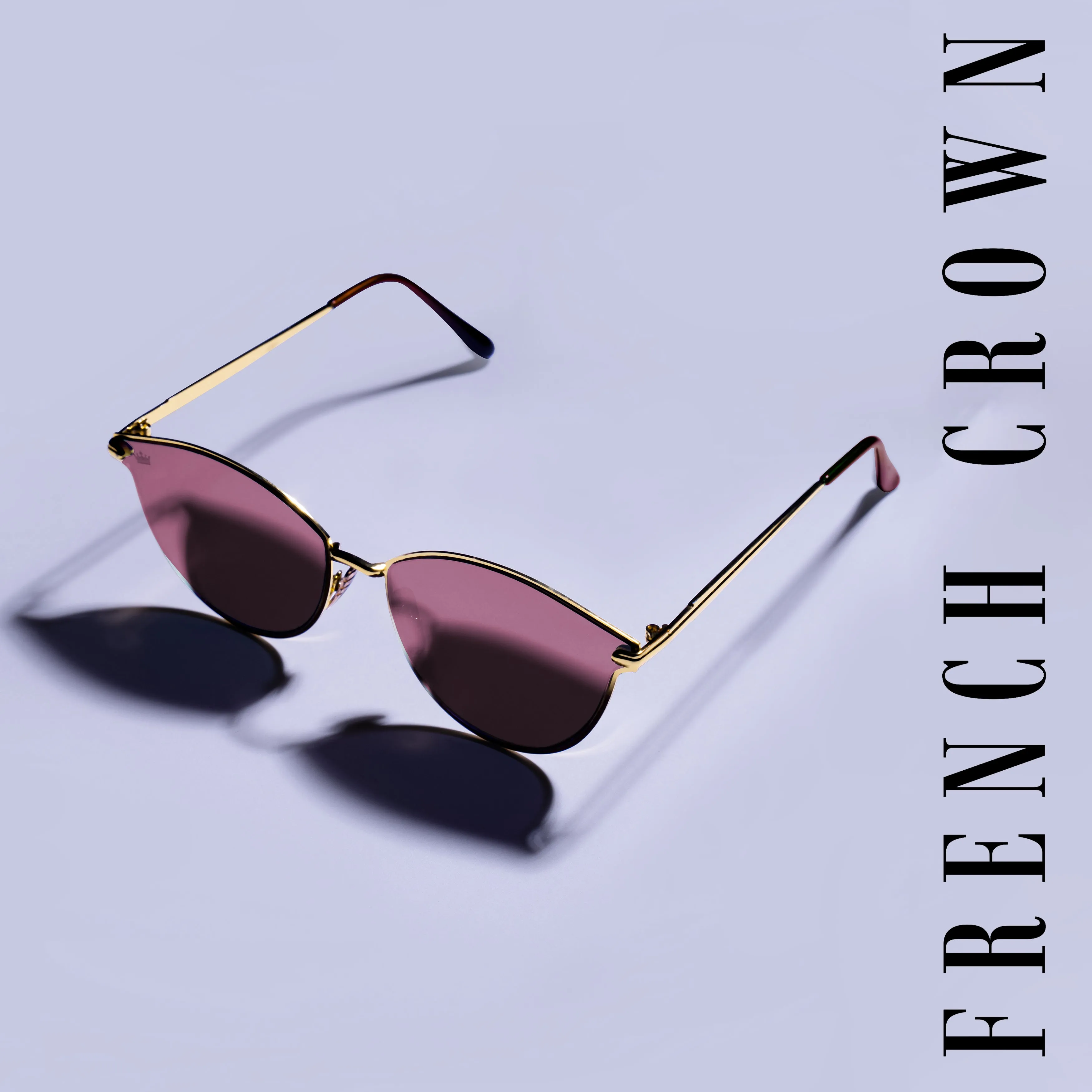 Orchid Purple Butterfly French Crown Women’S Sunglasses sold by French Crown