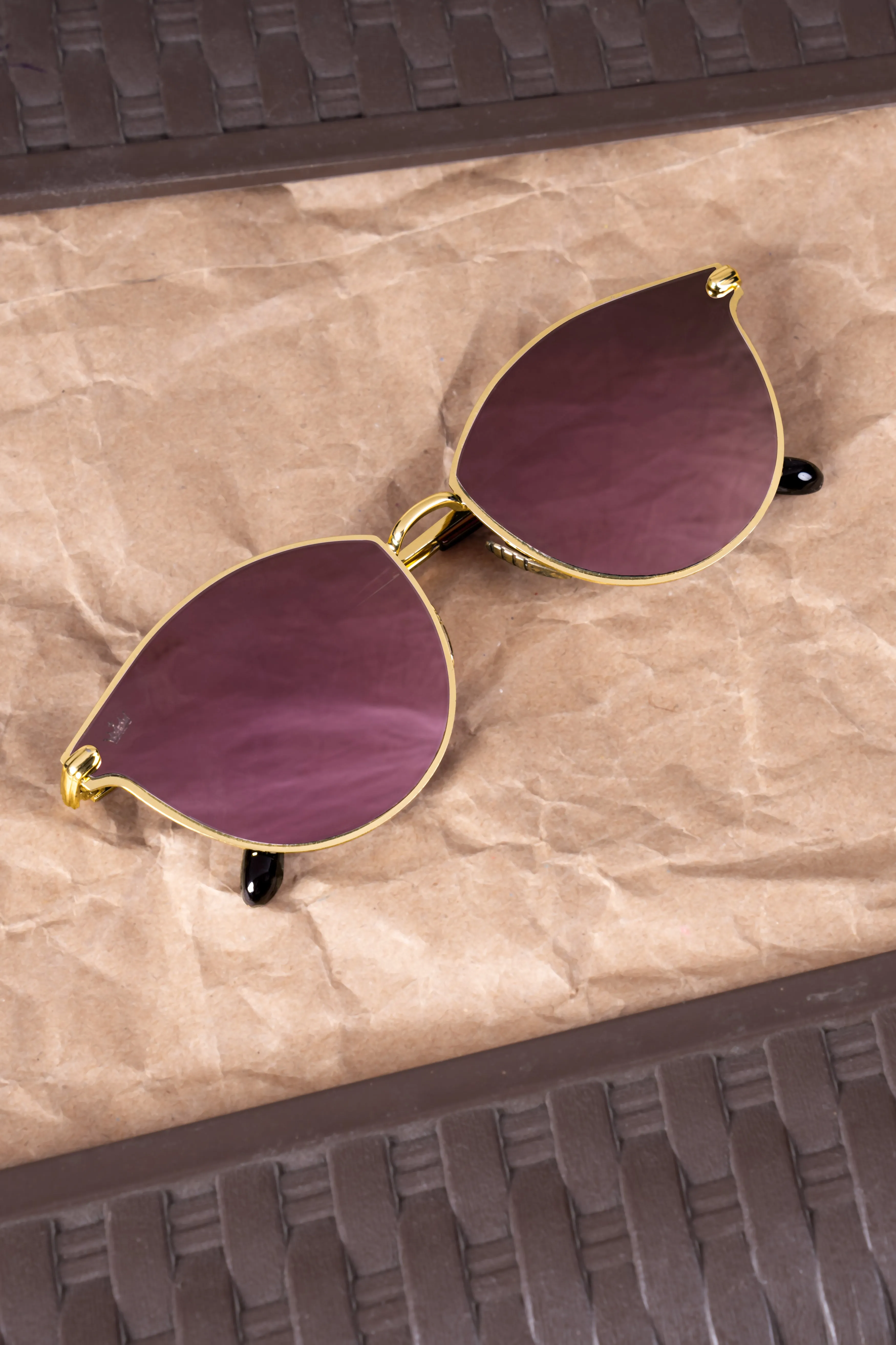 Orchid Purple Butterfly French Crown Women’S Sunglasses sold by French Crown product image thumbnail 4
