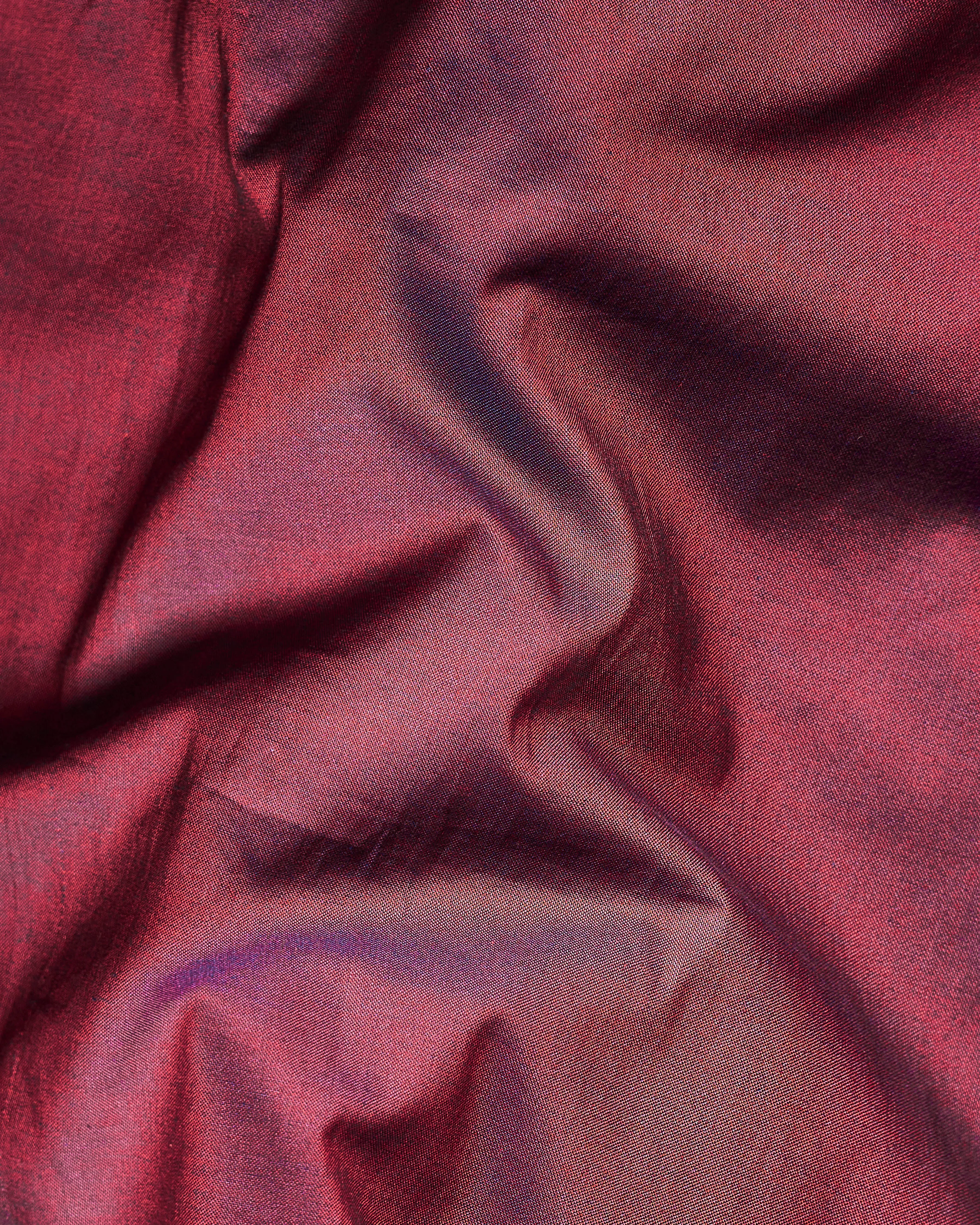 Cordovan Maroon Premium Cotton Shirt sold by French Crown product image thumbnail 3