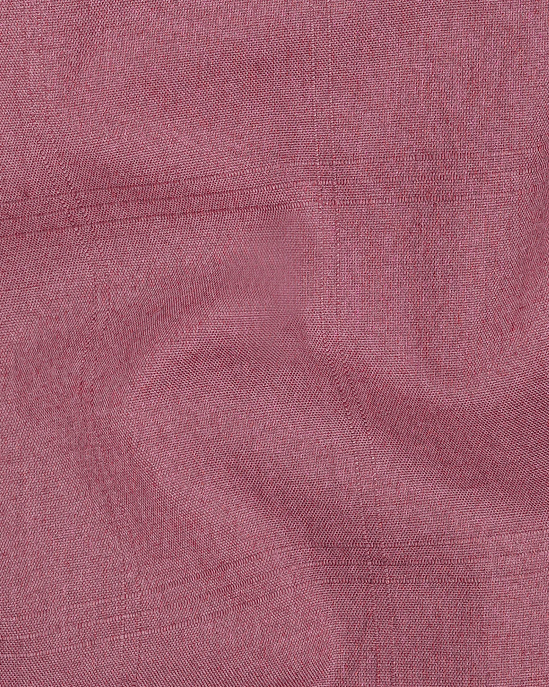 Tapestry Pink Subtle Striped Dobby Textured Premium Giza Cotton Shirt sold by French Crown product image thumbnail 2