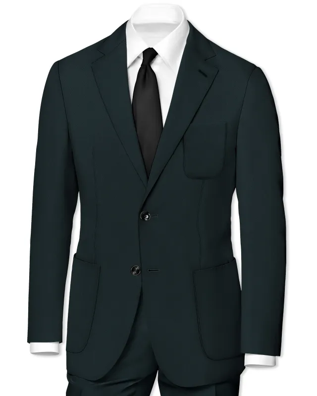Virion-Aztec Green Premium Cotton Single Breasted Sports Blazer sold by French Crown