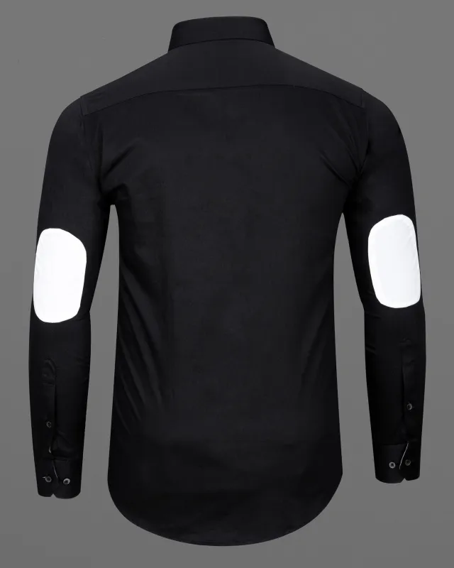 Jade Black Super Soft Premium Cotton Shirt sold by French Crown