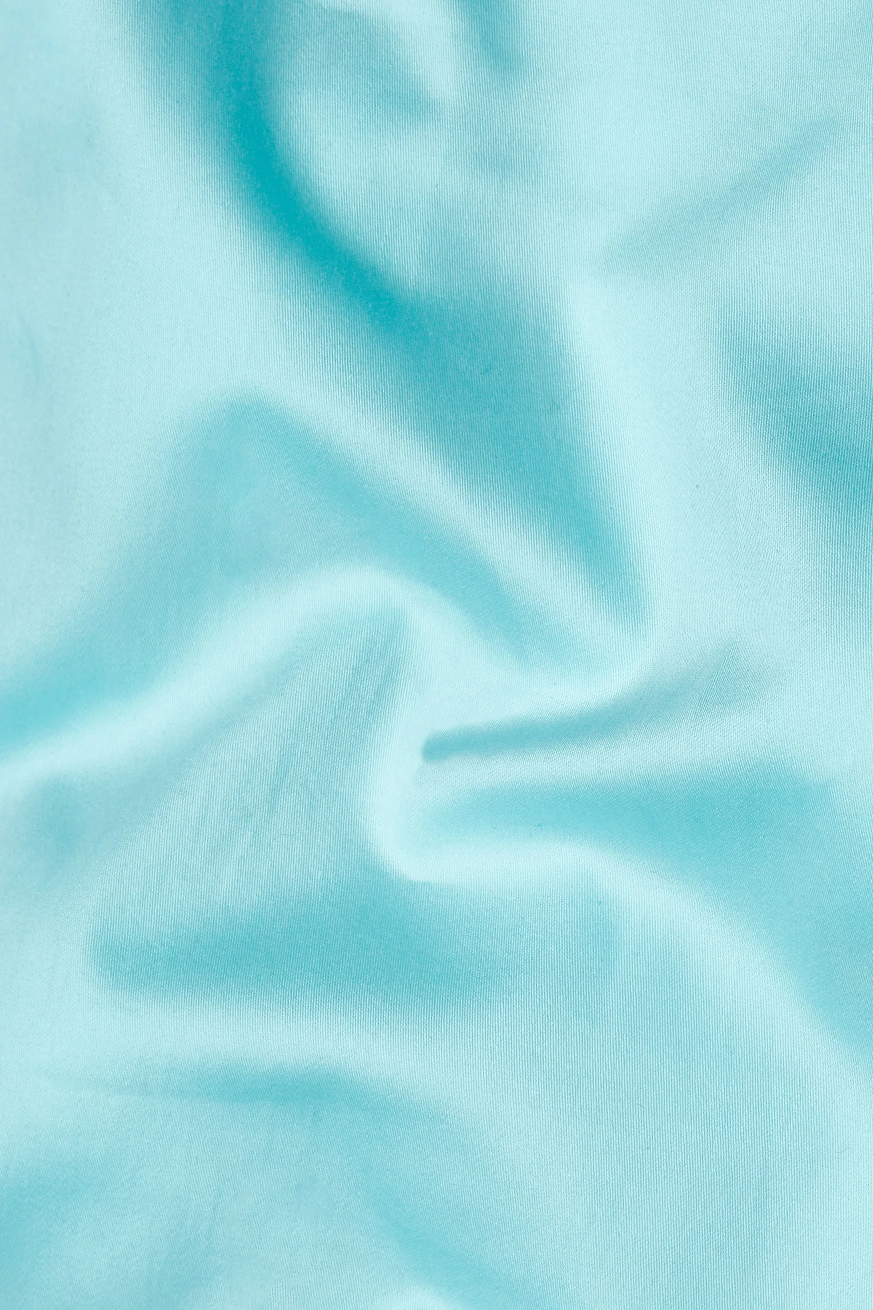 Blizzard Blue Subtle Sheen Super Soft Premium Cotton Pathani Kurta sold by French Crown product image thumbnail 3