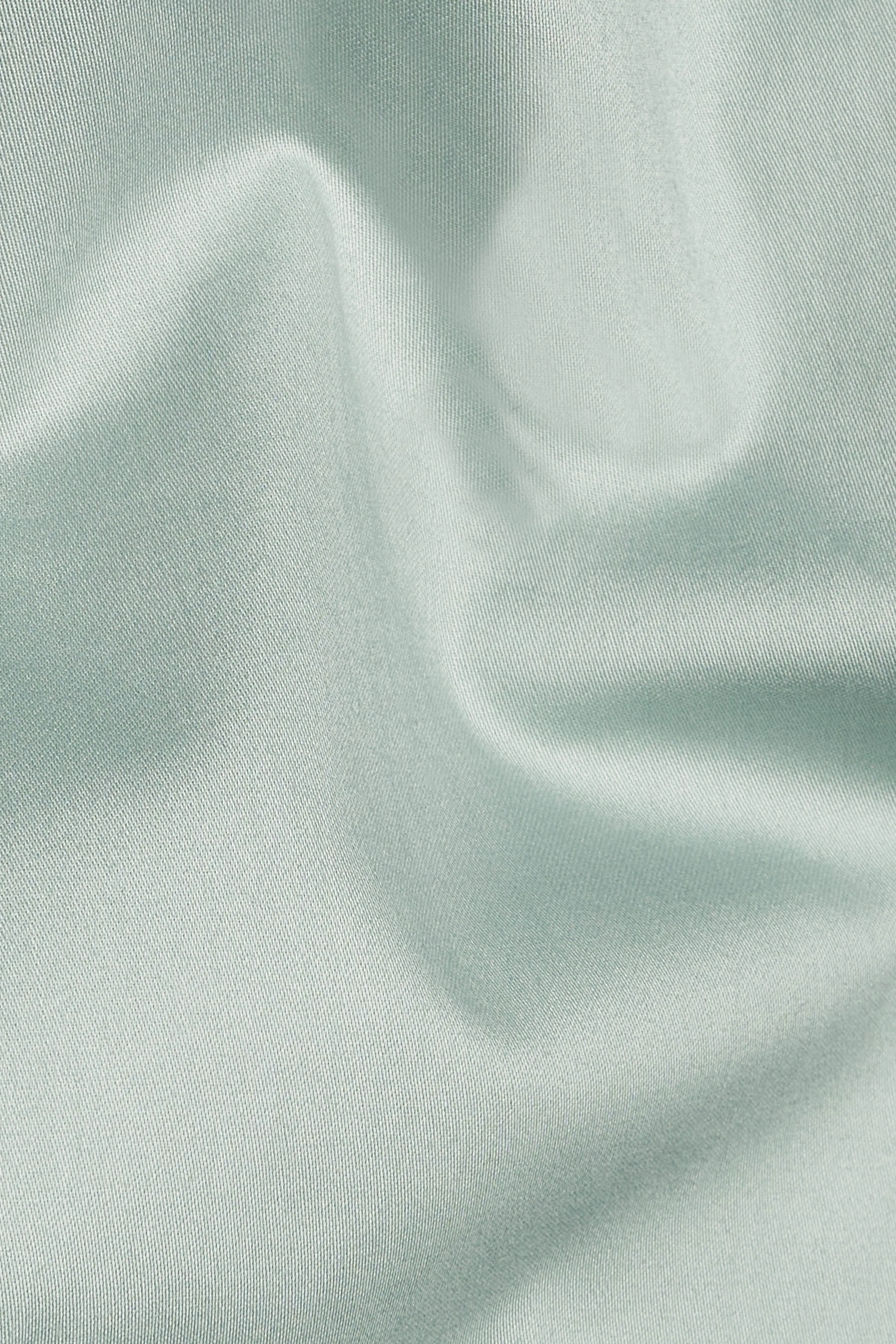 Periglacial Green Subtle Sheen Super Soft Premium Cotton Pathani Set sold by French Crown product image thumbnail 3