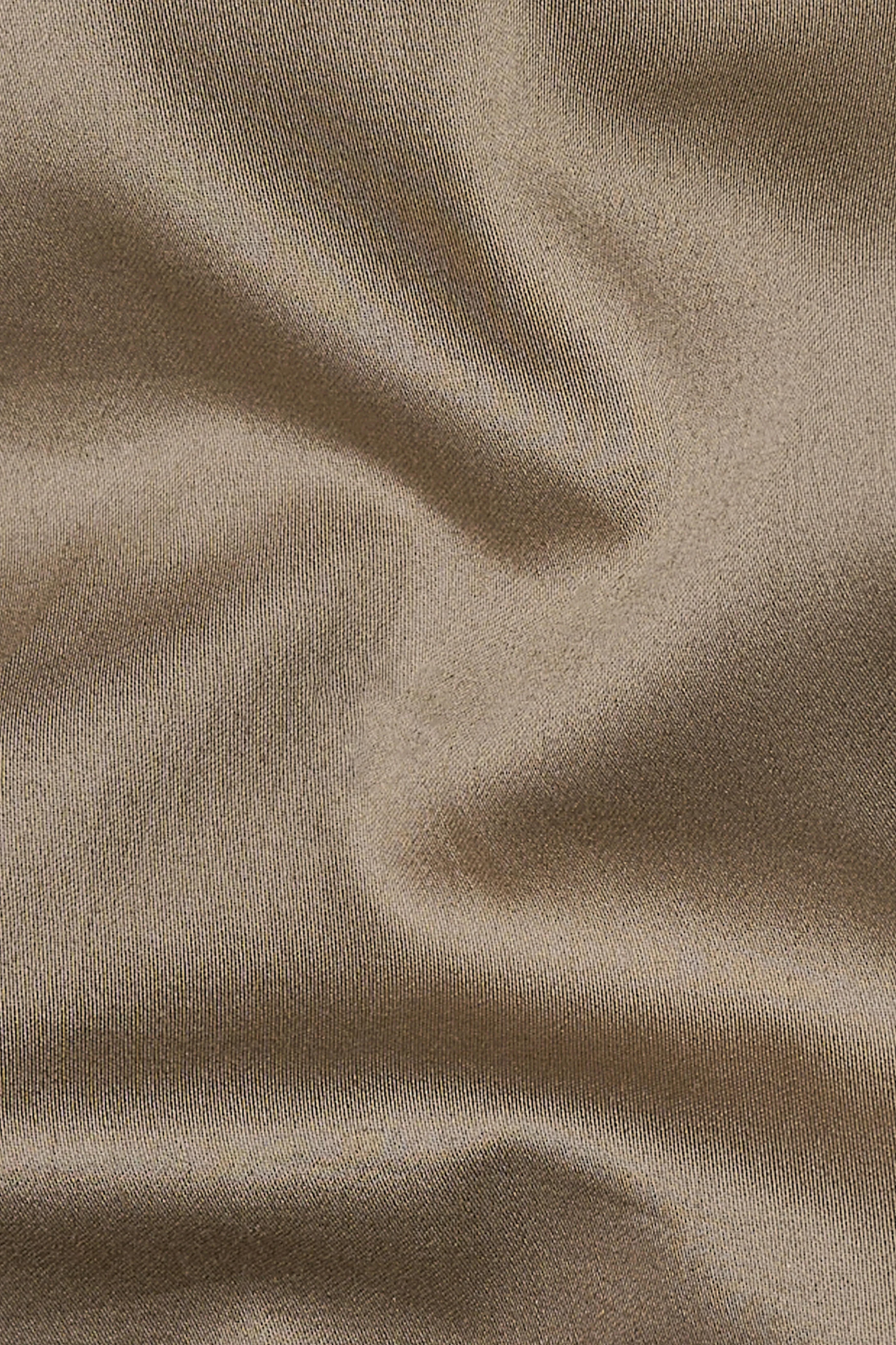 Arrowtown Brown Subtle Sheen Super Soft Premium Cotton Pathani Set sold by French Crown product image thumbnail 3