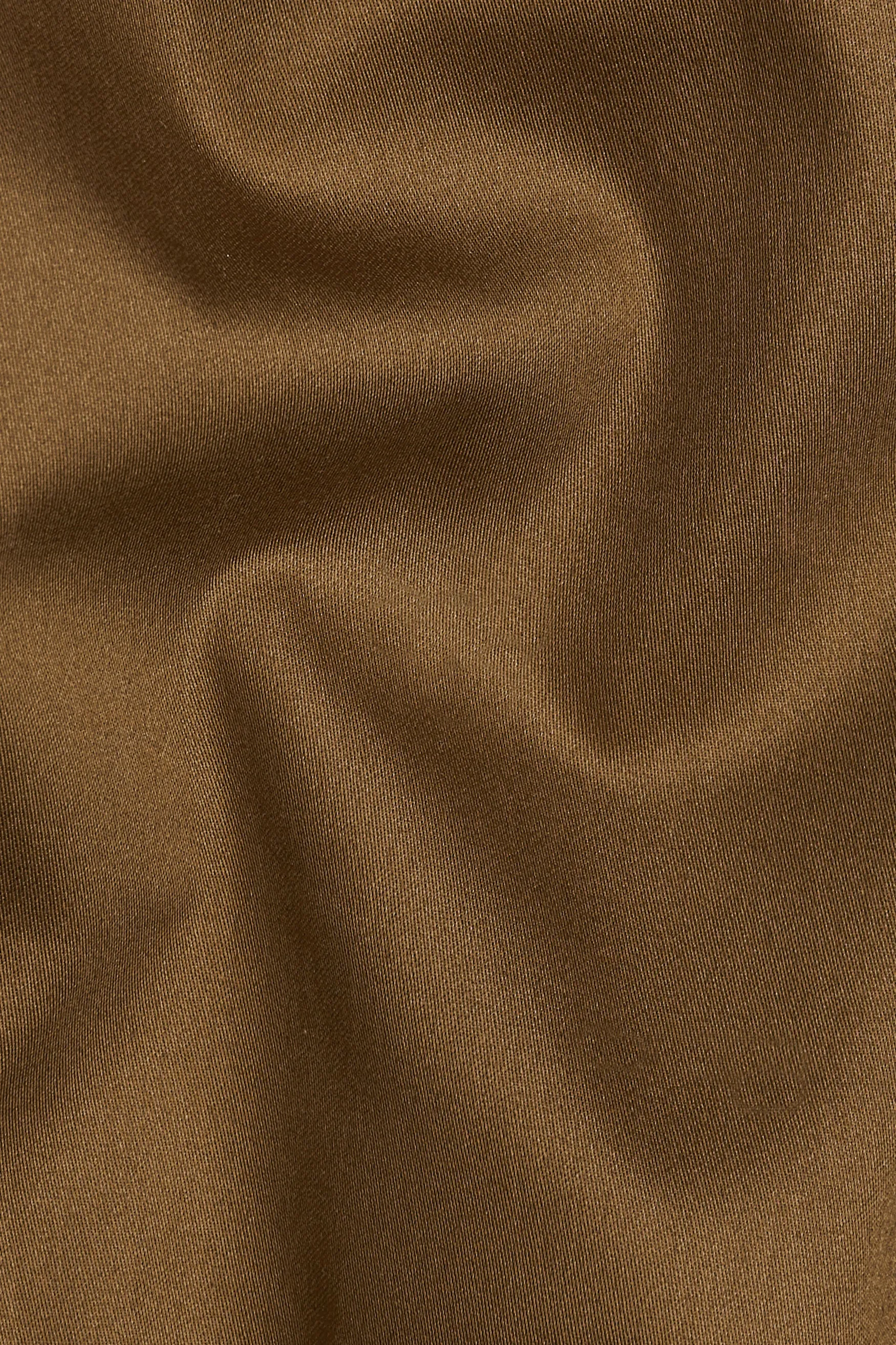 Nutmeg Brown Subtle Sheen Super Soft Premium Cotton Kurta sold by French Crown product image thumbnail 3
