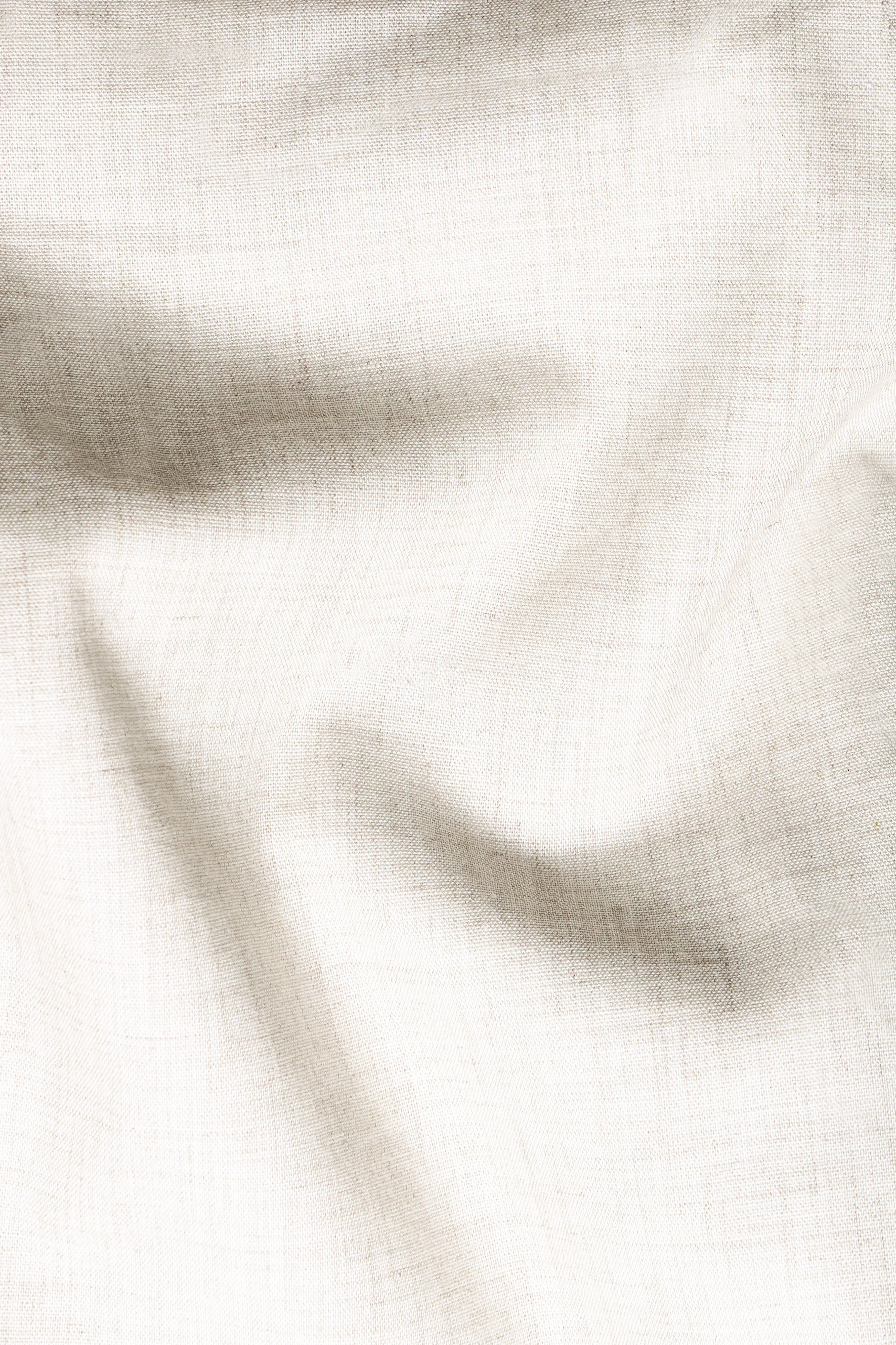 Platinum Cream Patchwork Premium Cotton Designer Shirt sold by French Crown product image thumbnail 3