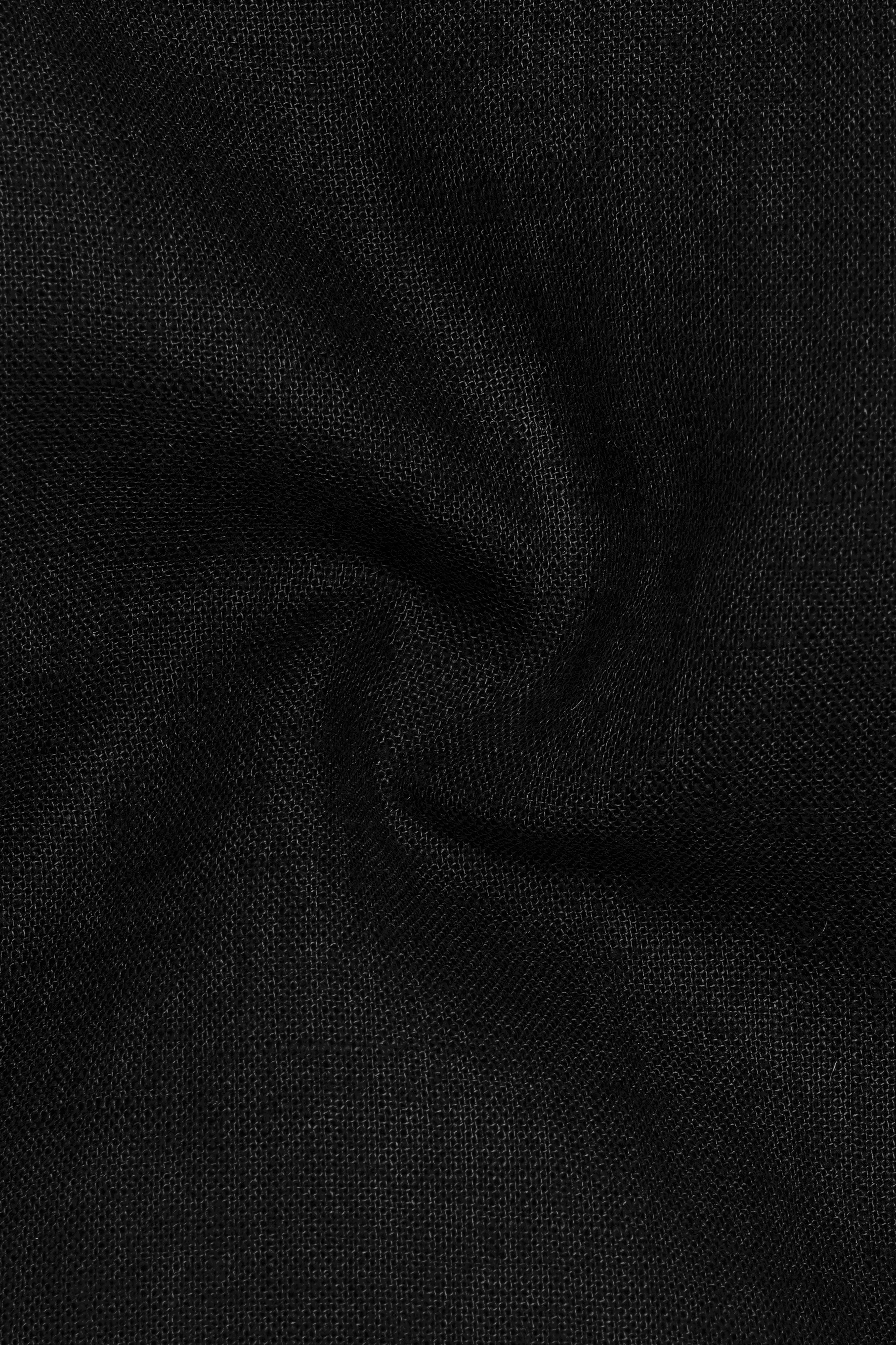 Velcino-Charcoal Gray Luxurious Linen Dress Shirt sold by French Crown product image thumbnail 3