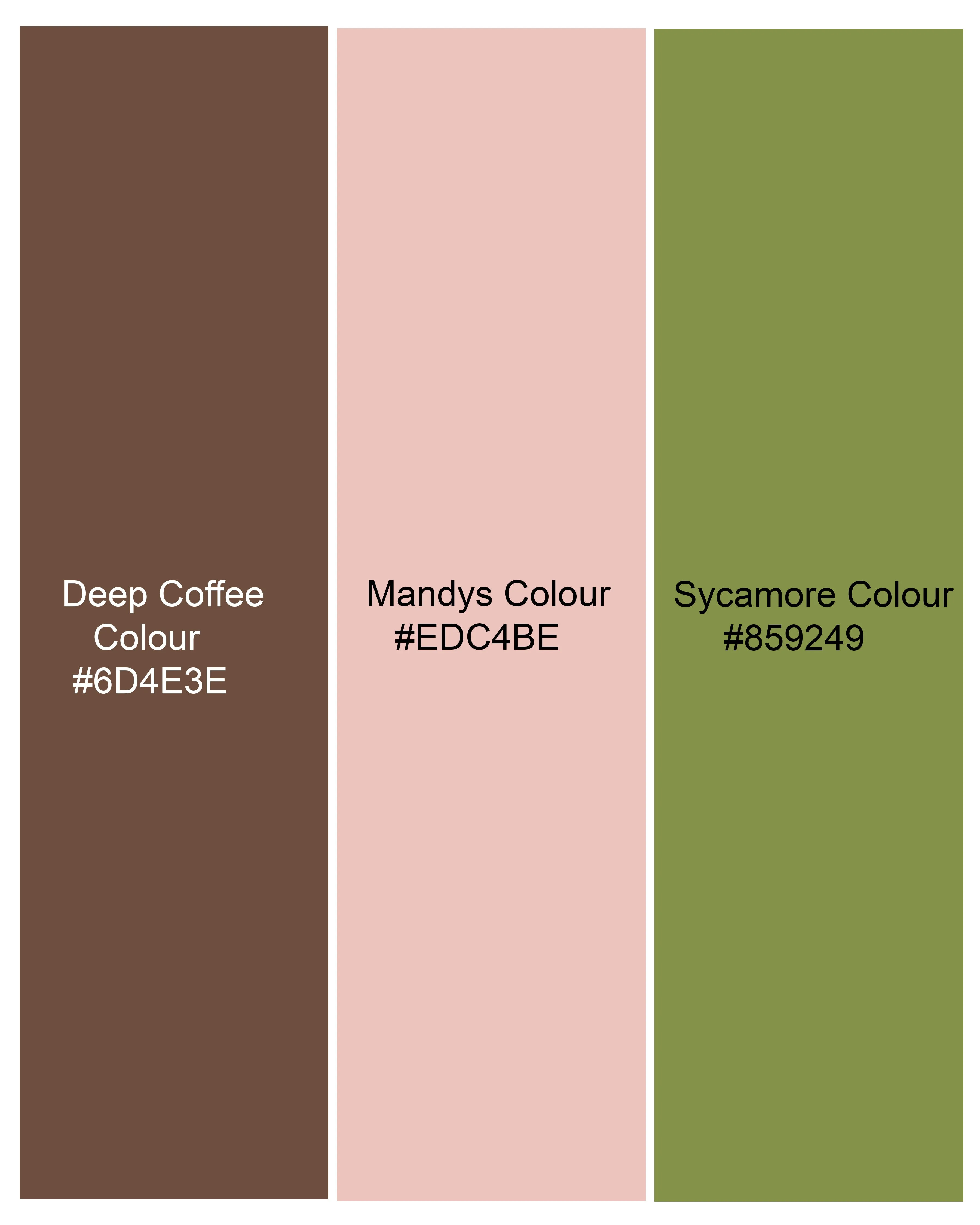 Mandys Peach Embroidered Sleeveless Indo-Western with Kurta and Pants Set sold by French Crown product image thumbnail 5