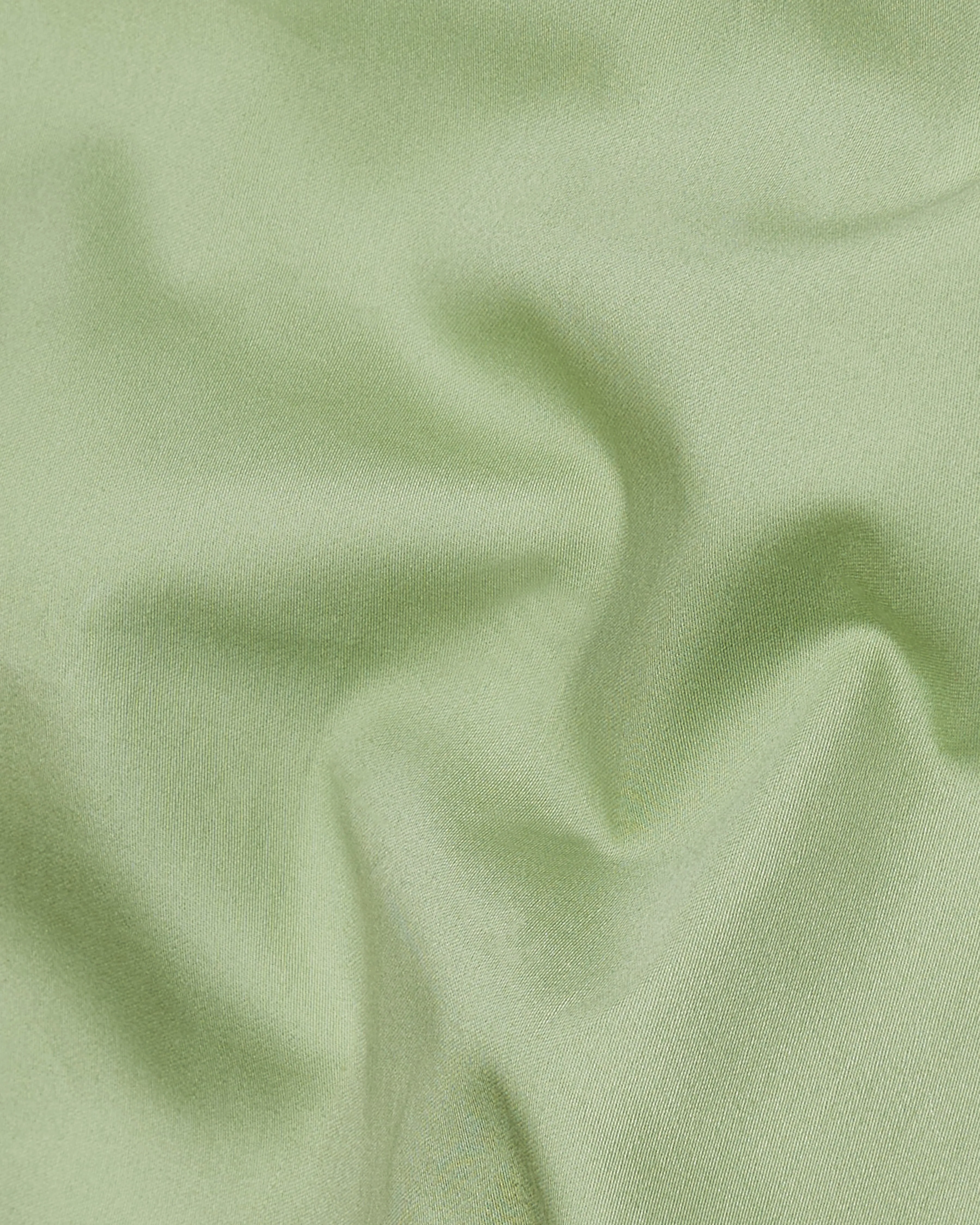 Swamp Green Subtle Sheen Super Soft Premium Cotton Shirt sold by French Crown product image thumbnail 2