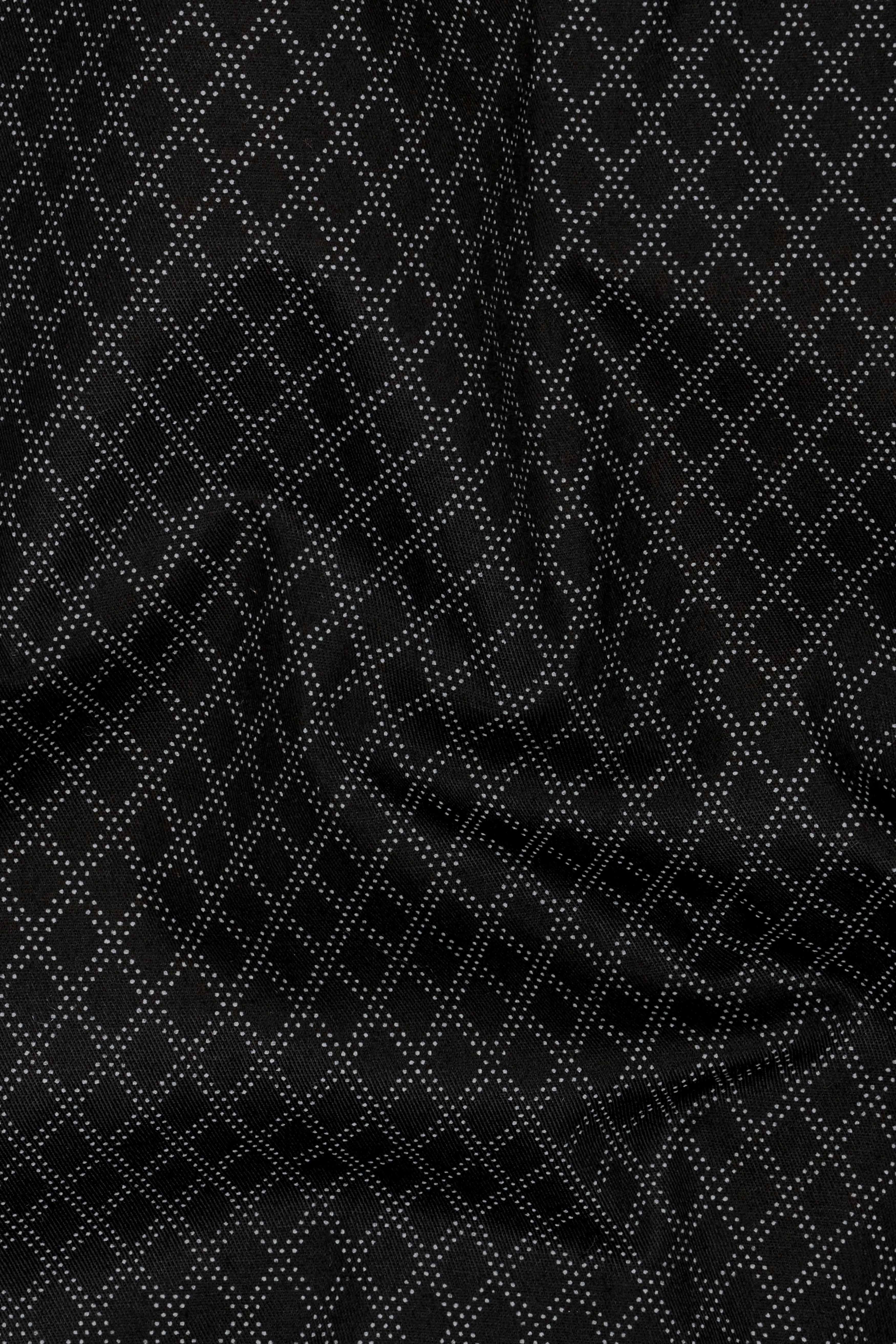 Jade Black Twill Premium Cotton Shirt sold by French Crown product image thumbnail 3