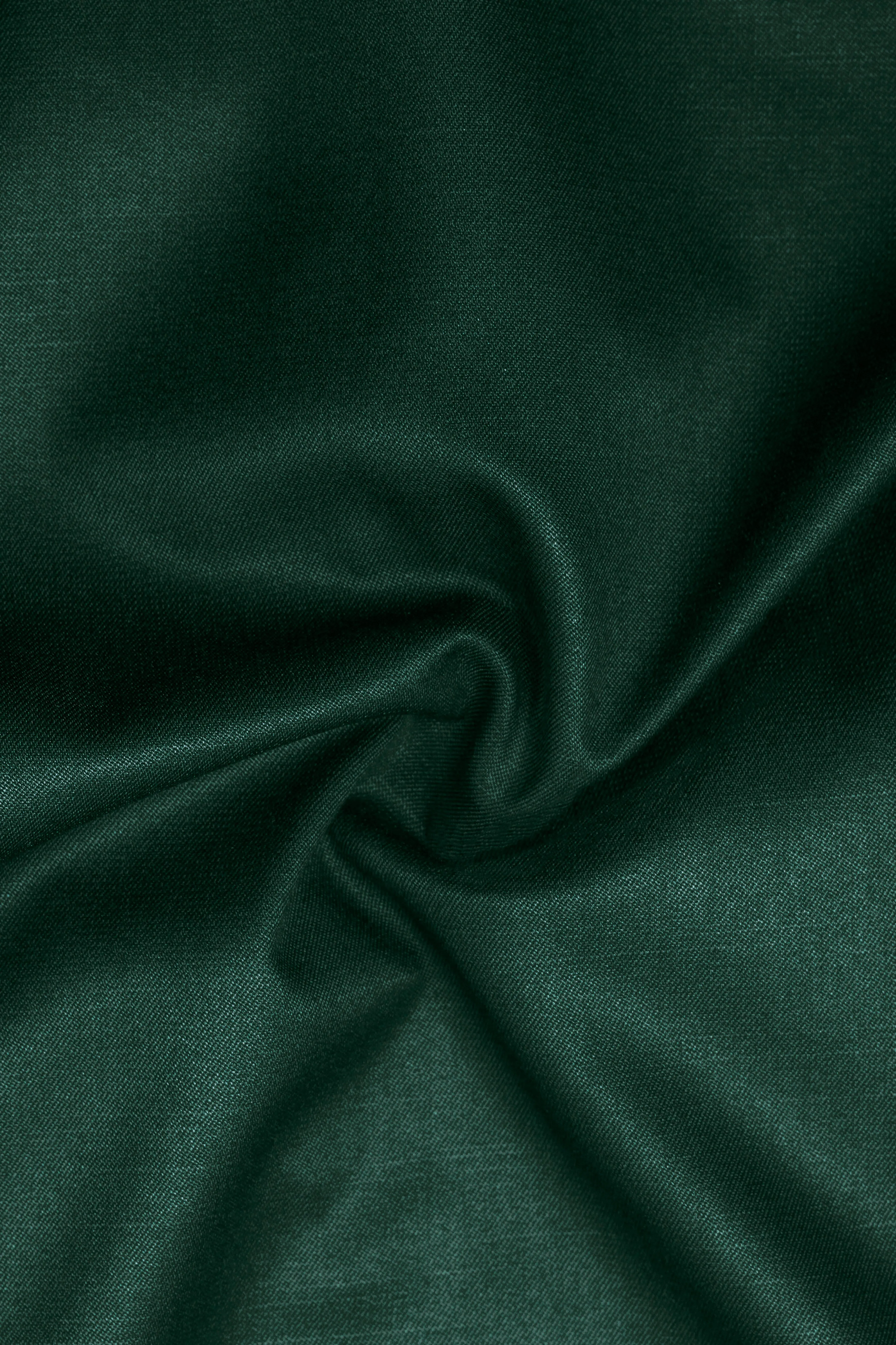 Chicago Green Solid Wool Rich Single Breasted Suit sold by French Crown product image thumbnail 3