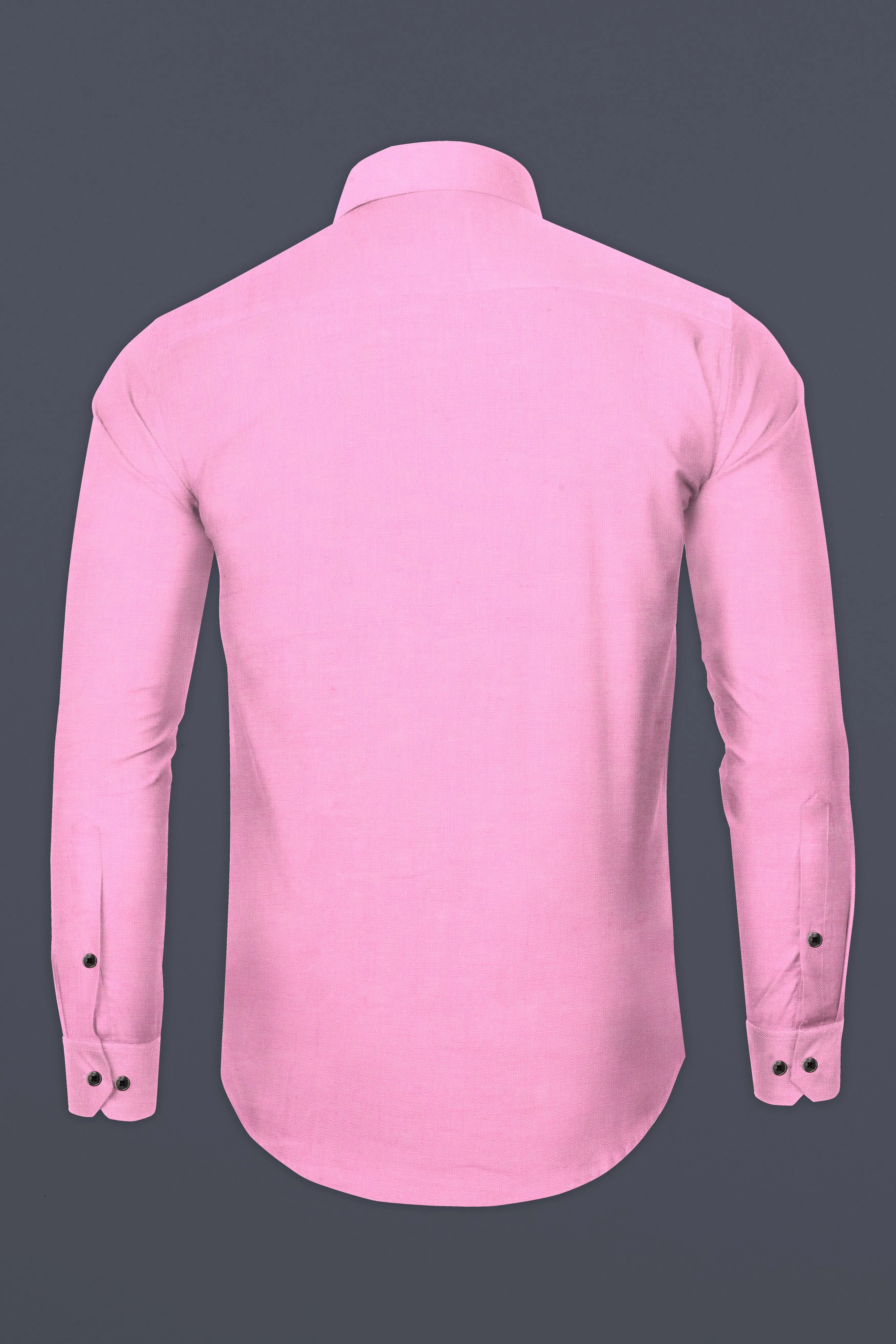 Can Can Pink Luxurious Linen Shirt sold by French Crown product image thumbnail 5